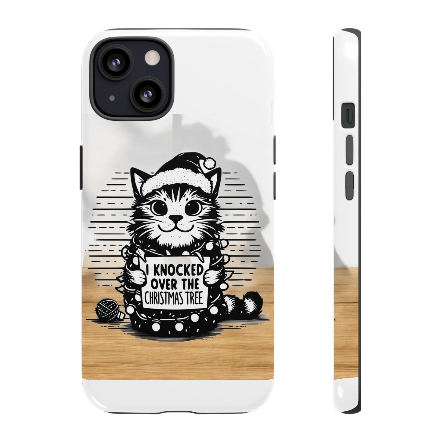 Naughty Cat iPhone Case