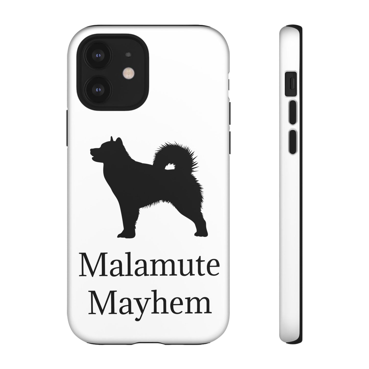 Malamute Mayhem iPhone Case
