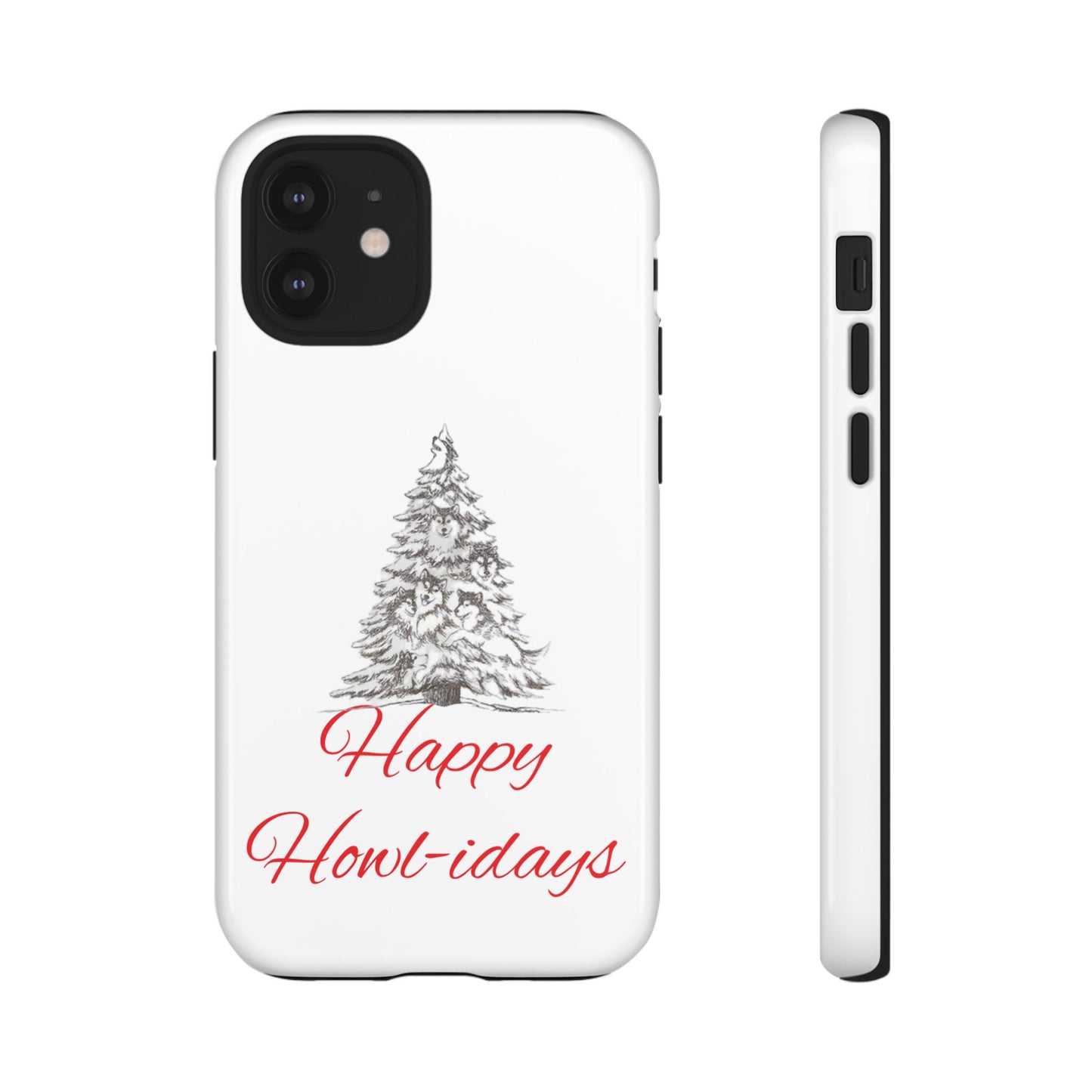 Happy Howl-idays iPhone Case