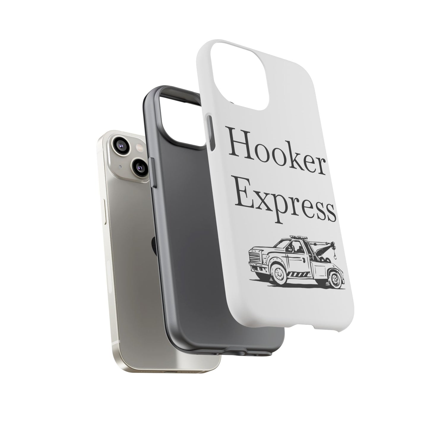 H**ker Express Wheel Lift Tow Truck iPhone Case