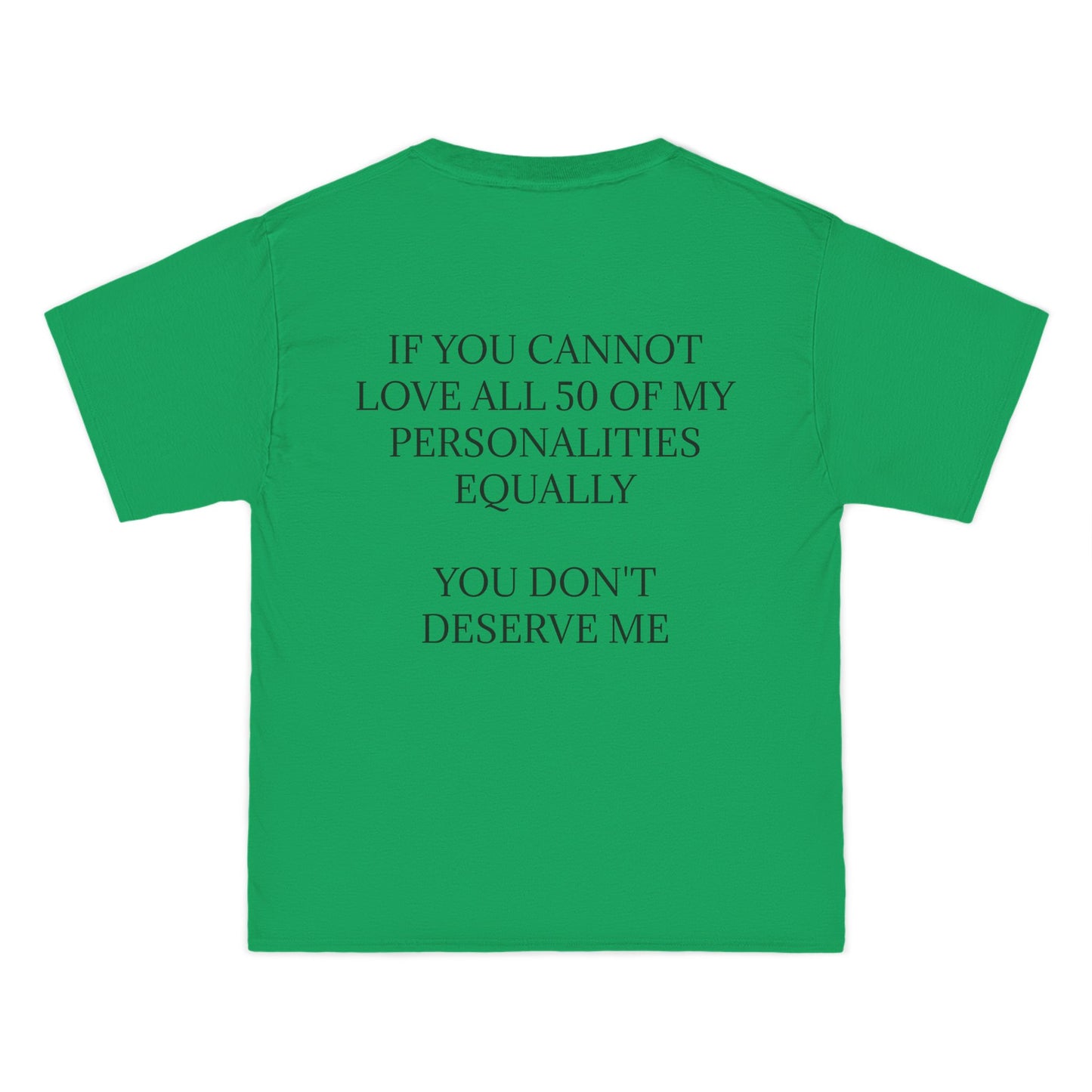 50 Personalities Men's Short-Sleeve Crewneck Tee