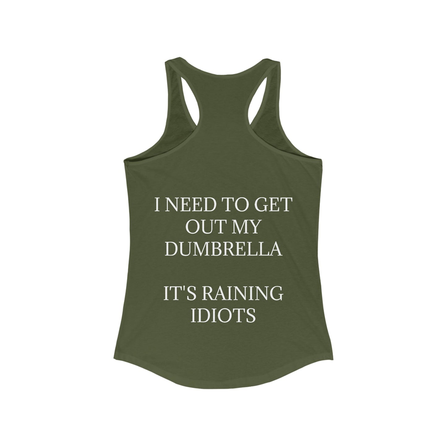 Dumbrella Women's Racerback Tank