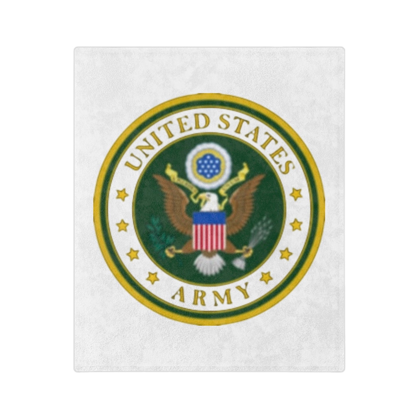 US Army Velveteen Microfiber Blanket