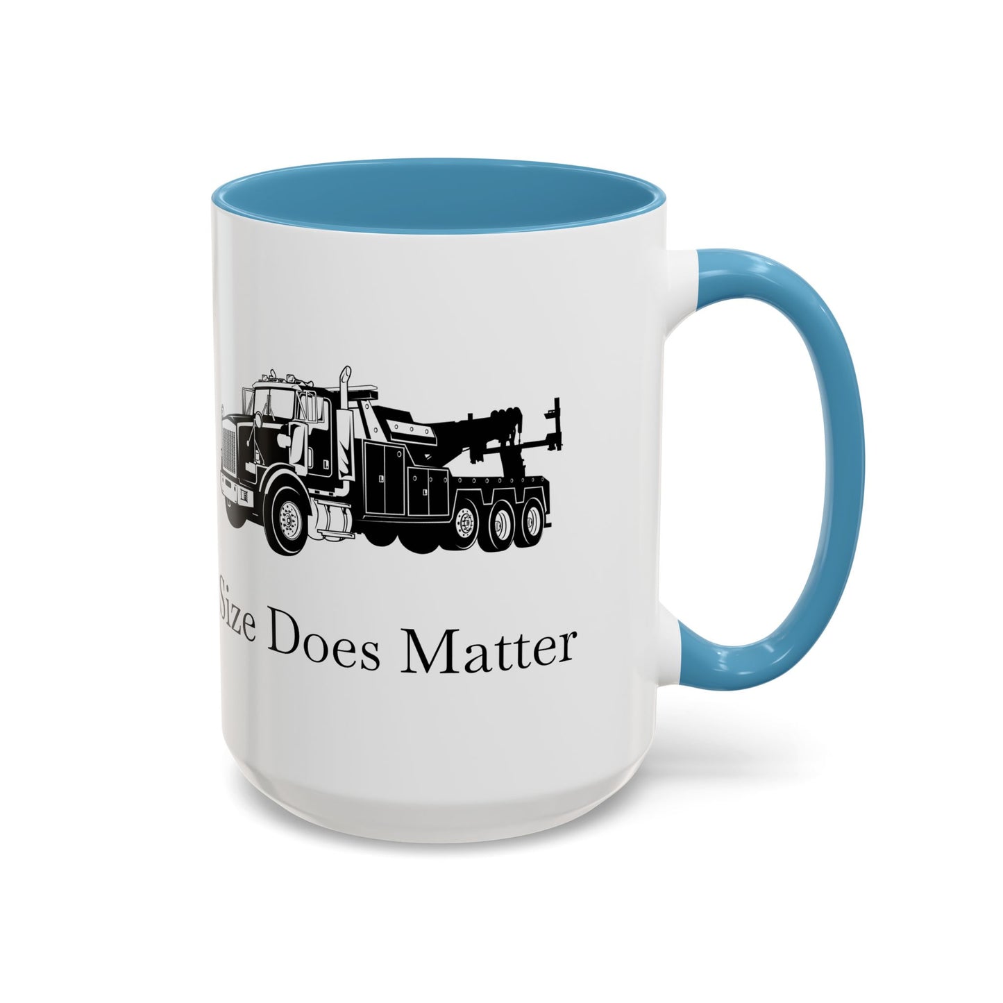 Size Does Matter 2-Tone Coffee Mug