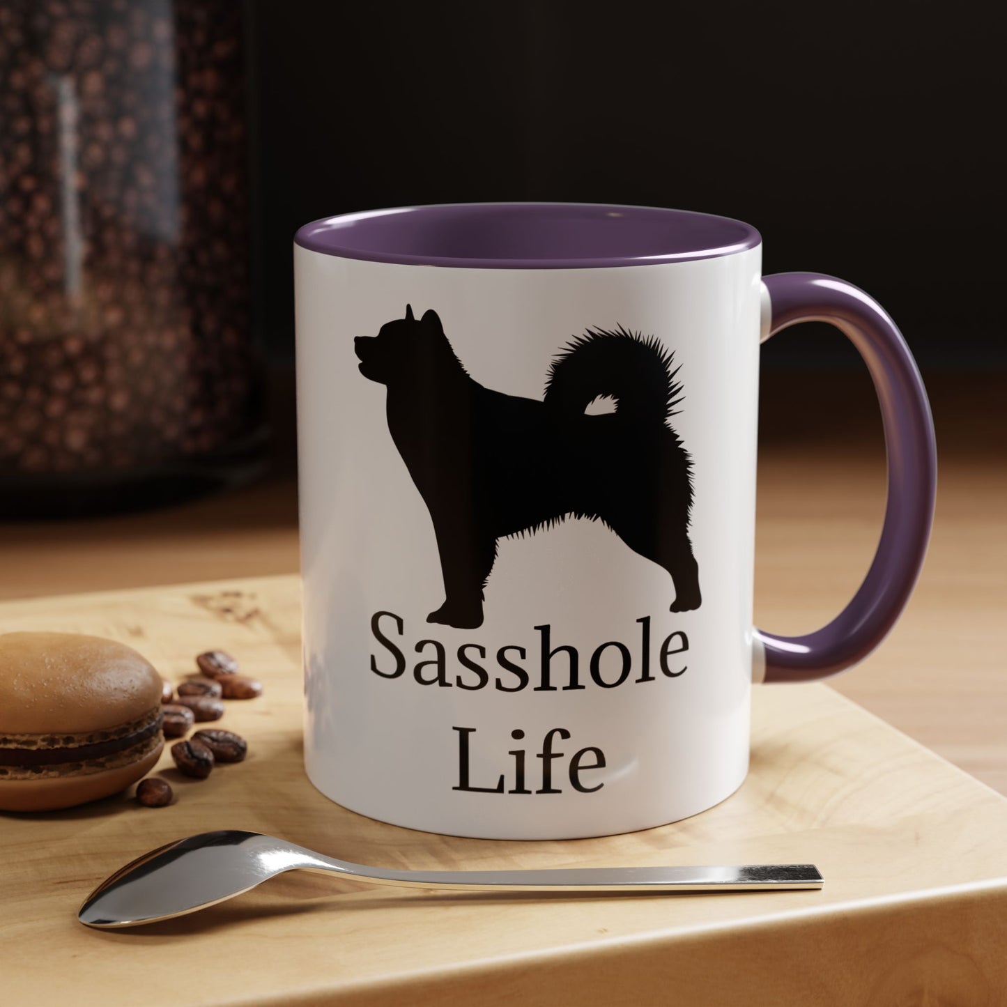 Sasshole Life 2-Tone Coffee Mug