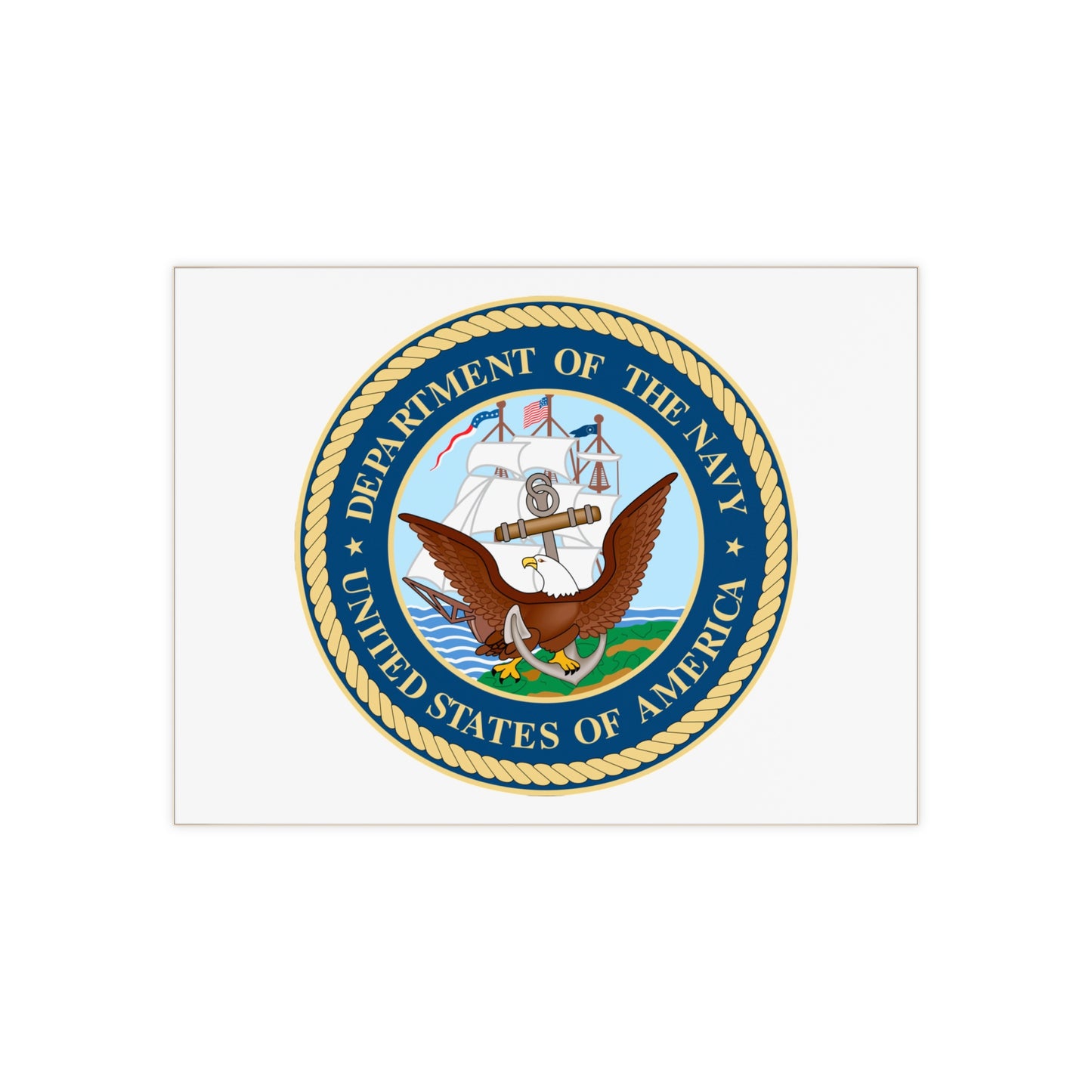 US Navy Ceramic Photo Tile