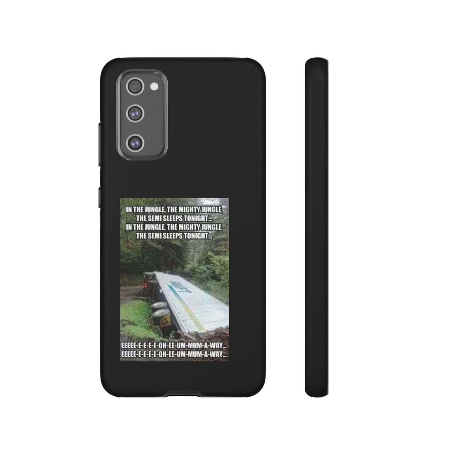 Semi Sleeps Samsung Case