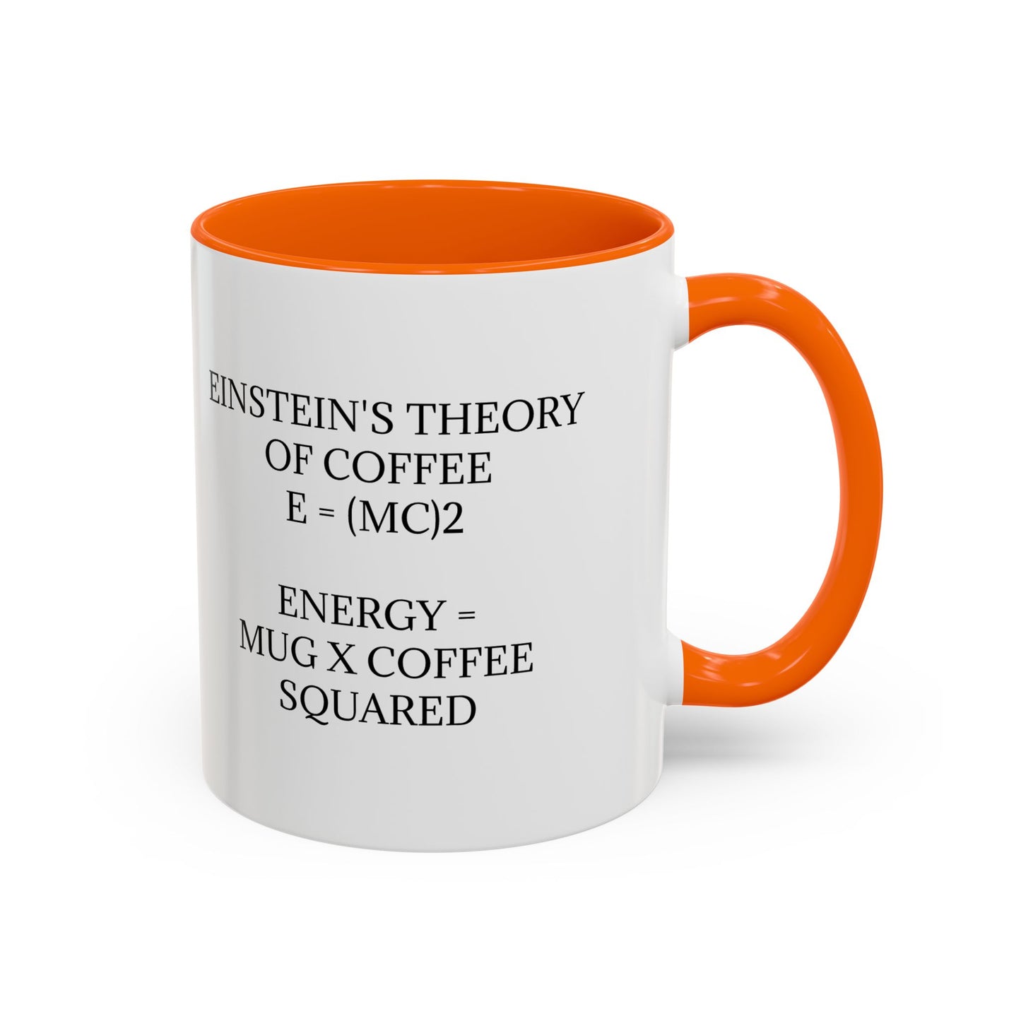 Einstein's Theory Of Coffee 2-Tone Coffee Mug