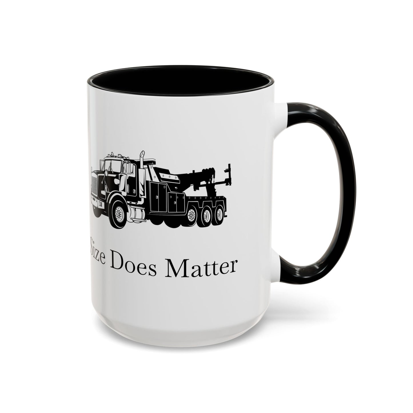 Size Does Matter 2-Tone Coffee Mug