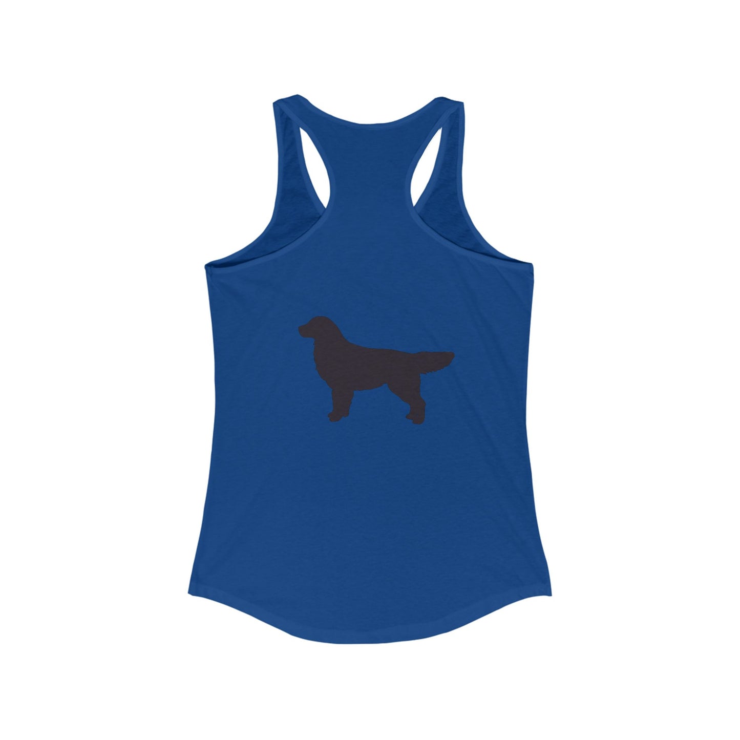 Golden Silhouette Women's Racerback Tank
