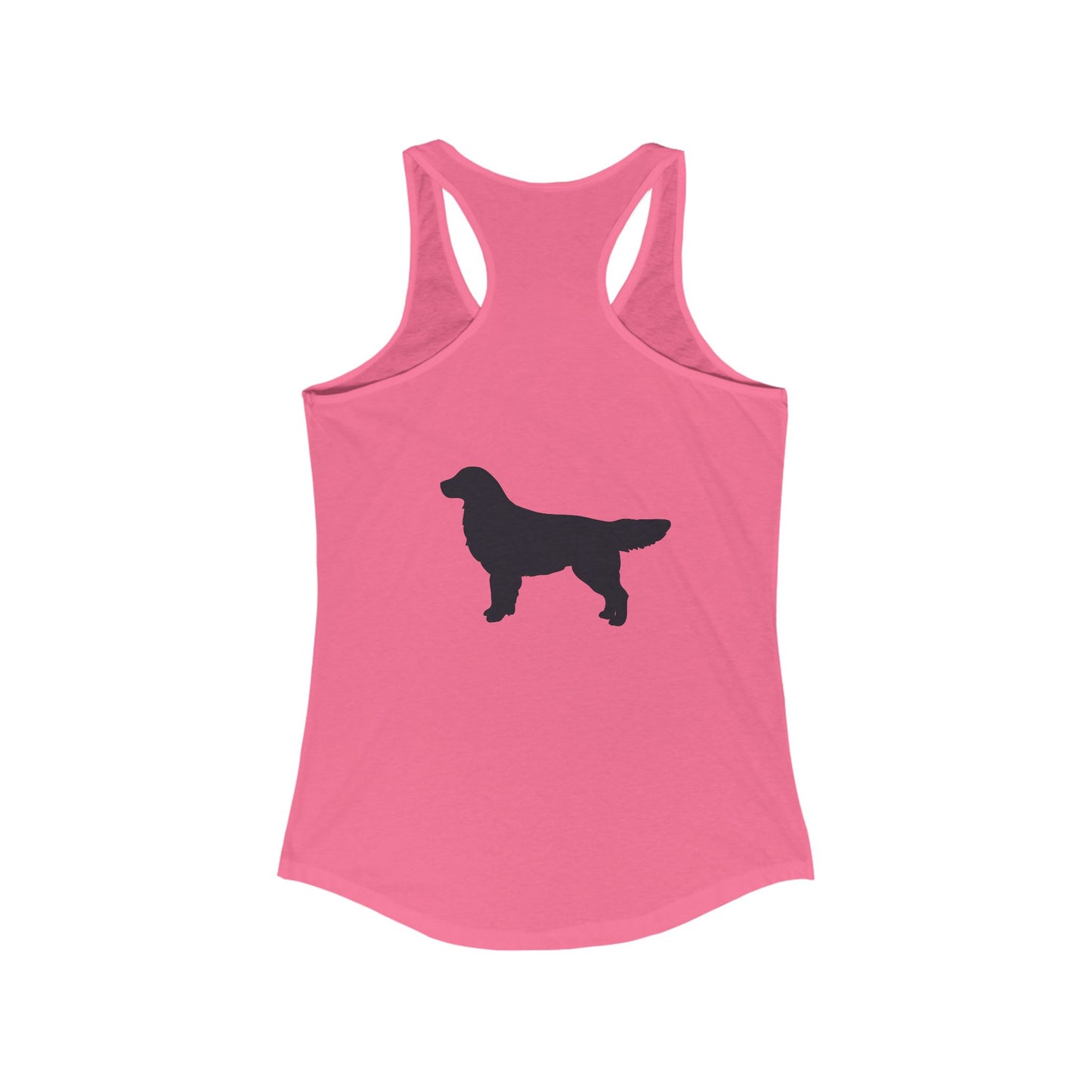 Golden Silhouette Women's Racerback Tank