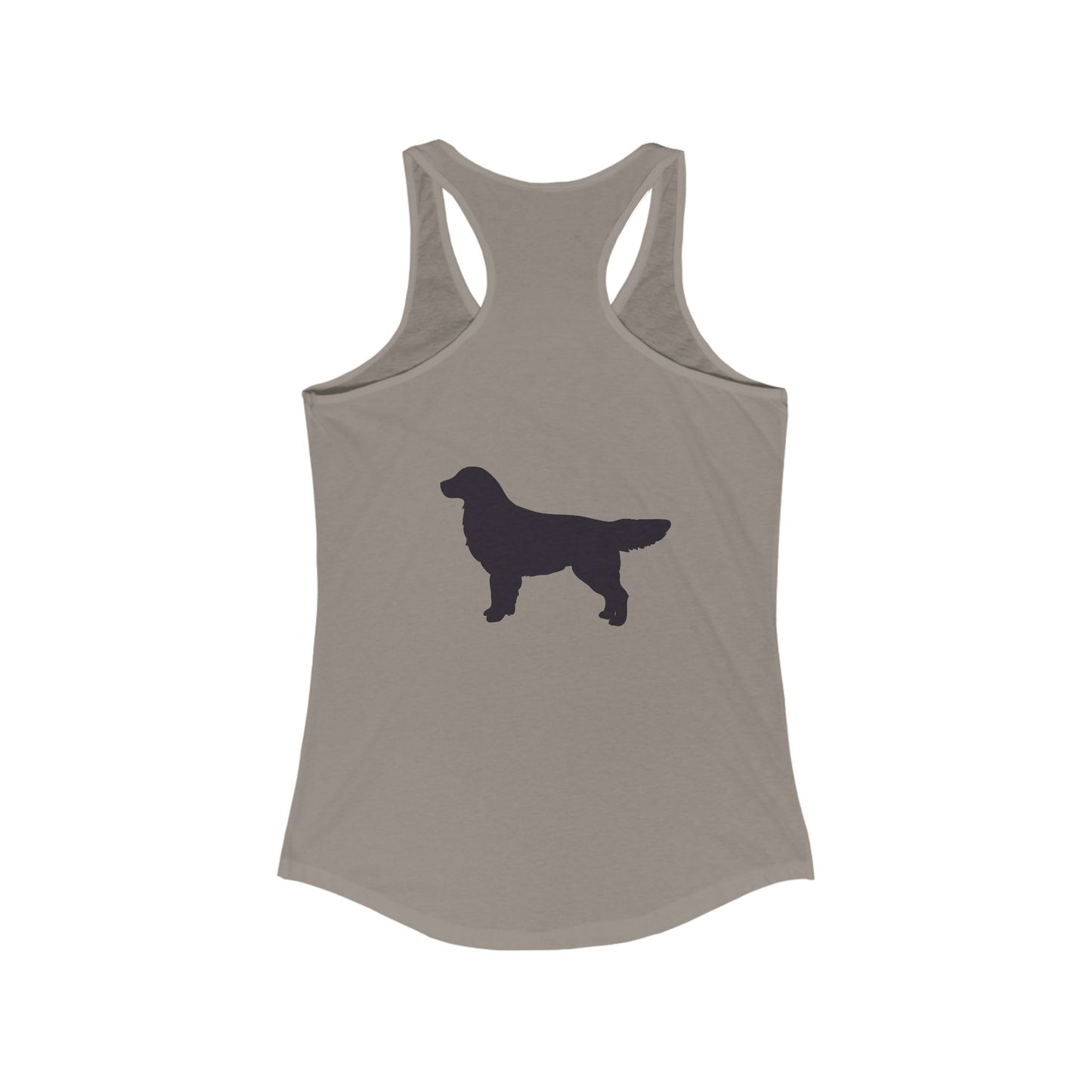 Golden Silhouette Women's Racerback Tank