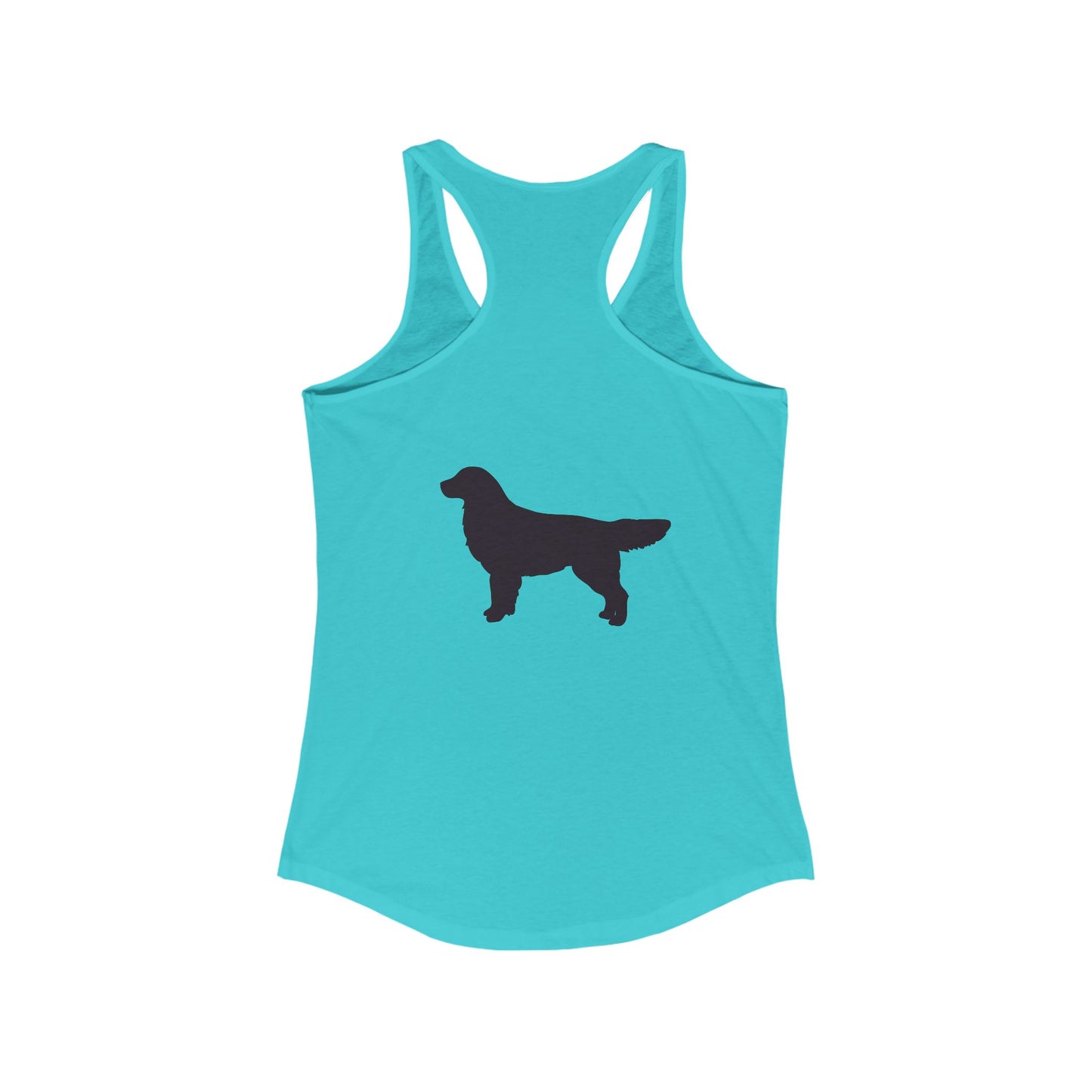 Golden Silhouette Women's Racerback Tank