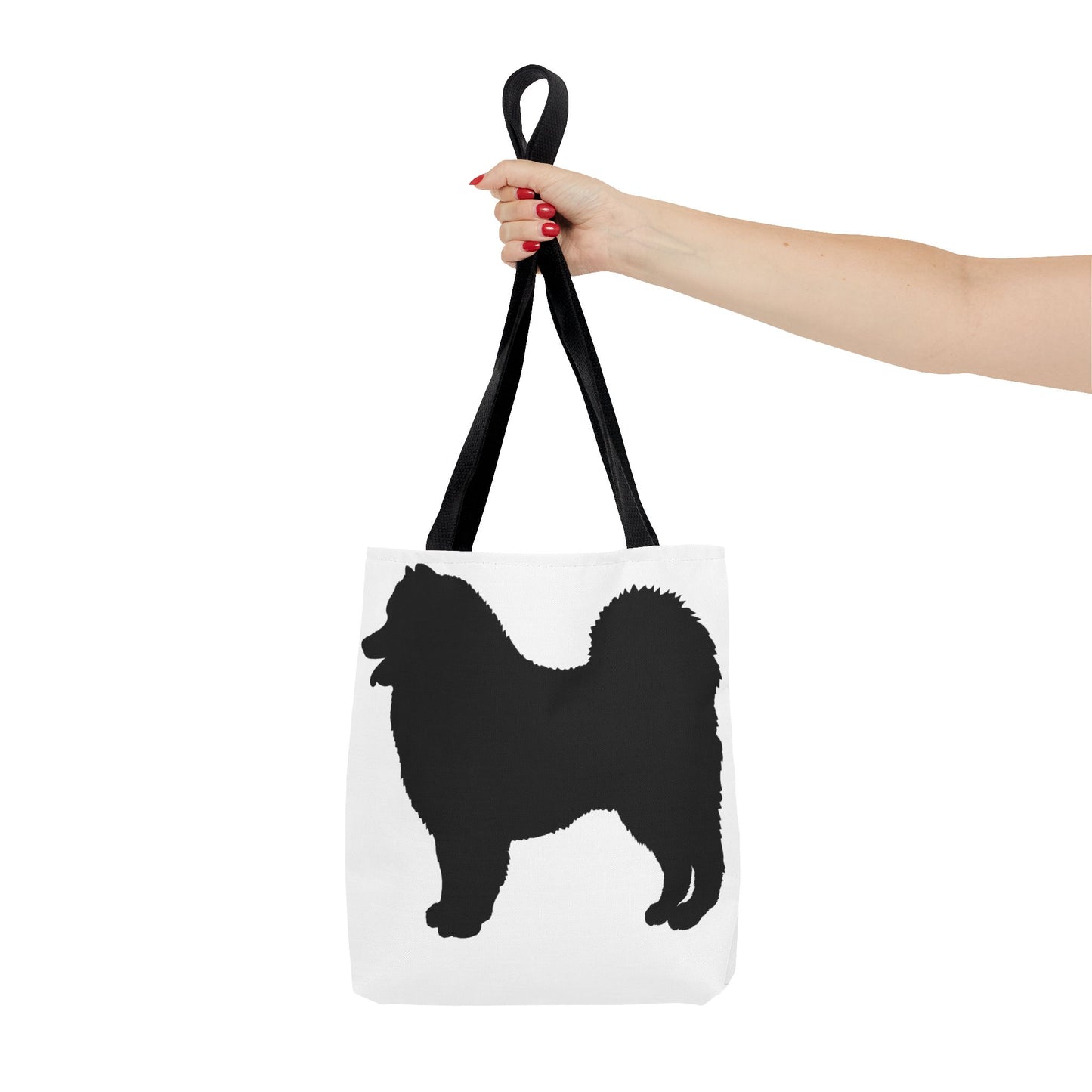 Samoyed Silhouette Tote Bag