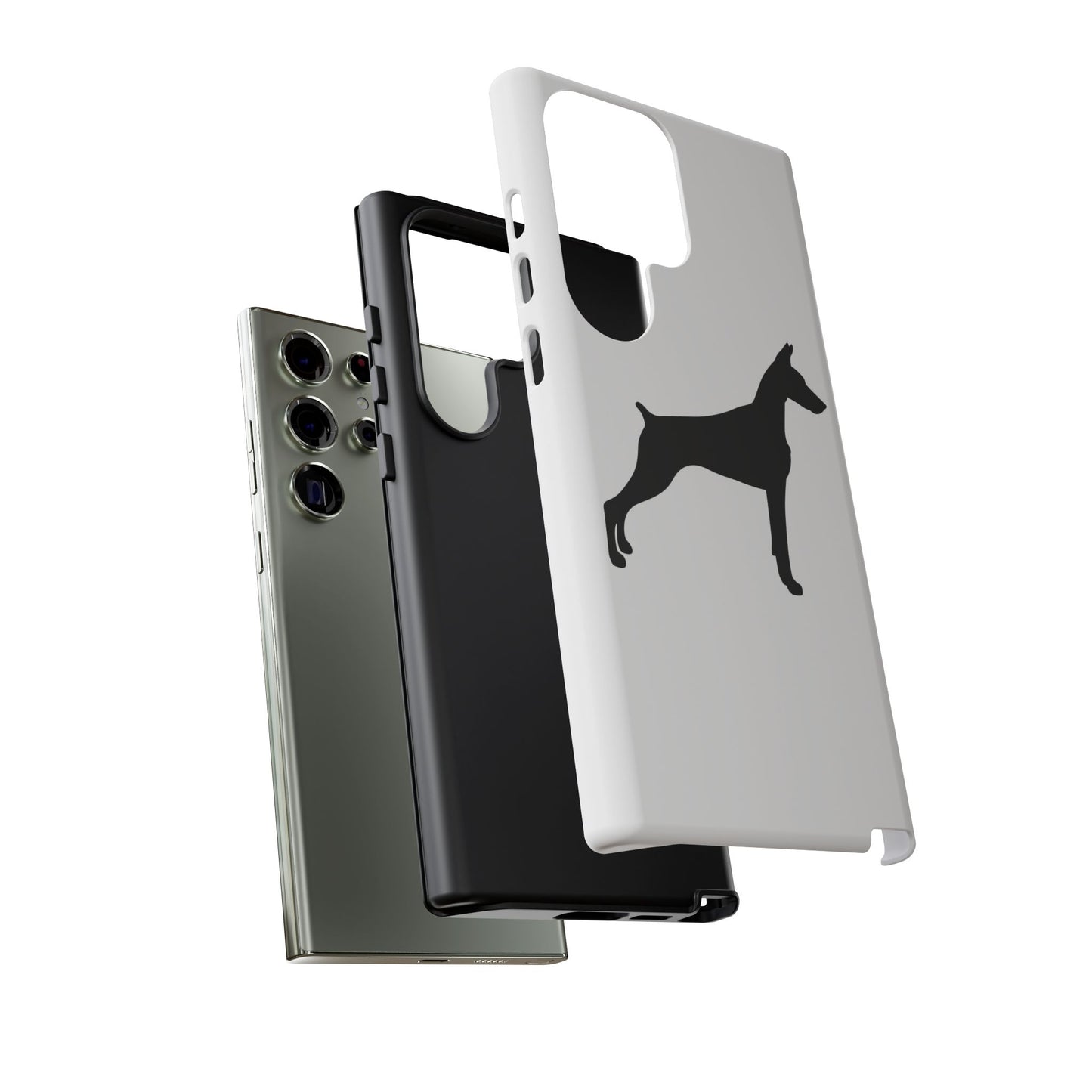 Doberman Silhouette Samsung Case