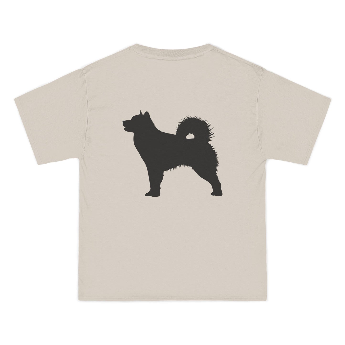 Malamute Silhouette Men's Short-Sleeve Crewneck Tee