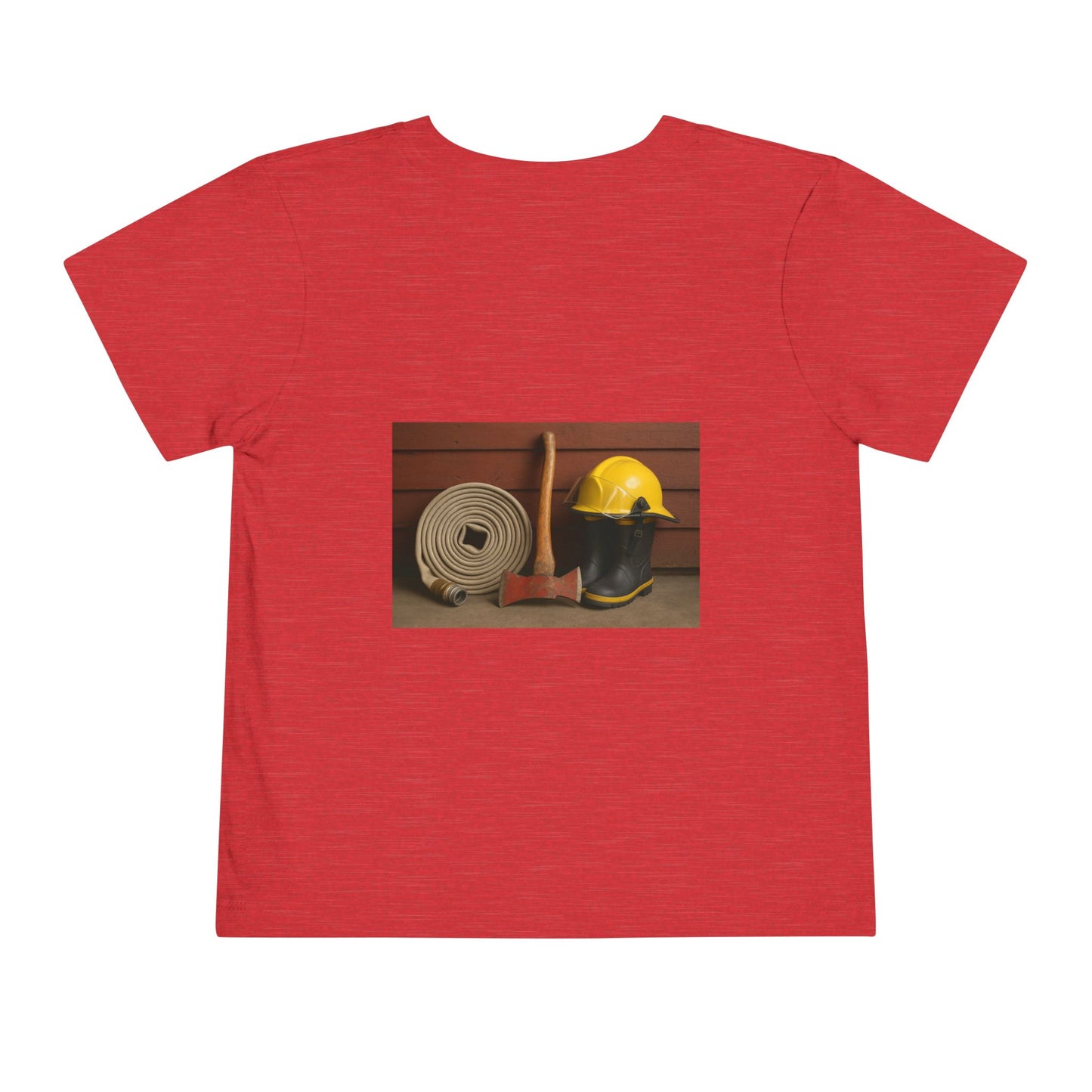 Fire/Rescue Appreciation Toddler Unisex Short Sleeve Crewneck Tee
