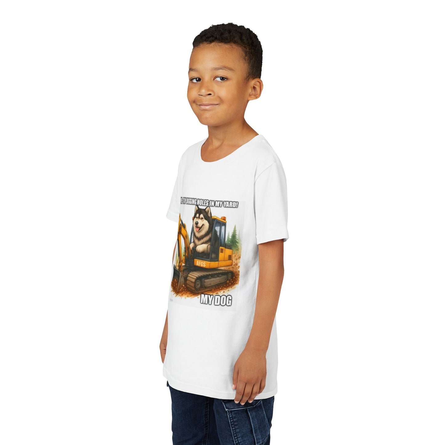 Digmaster Youth Unisex Short Sleeve Crewneck Tee