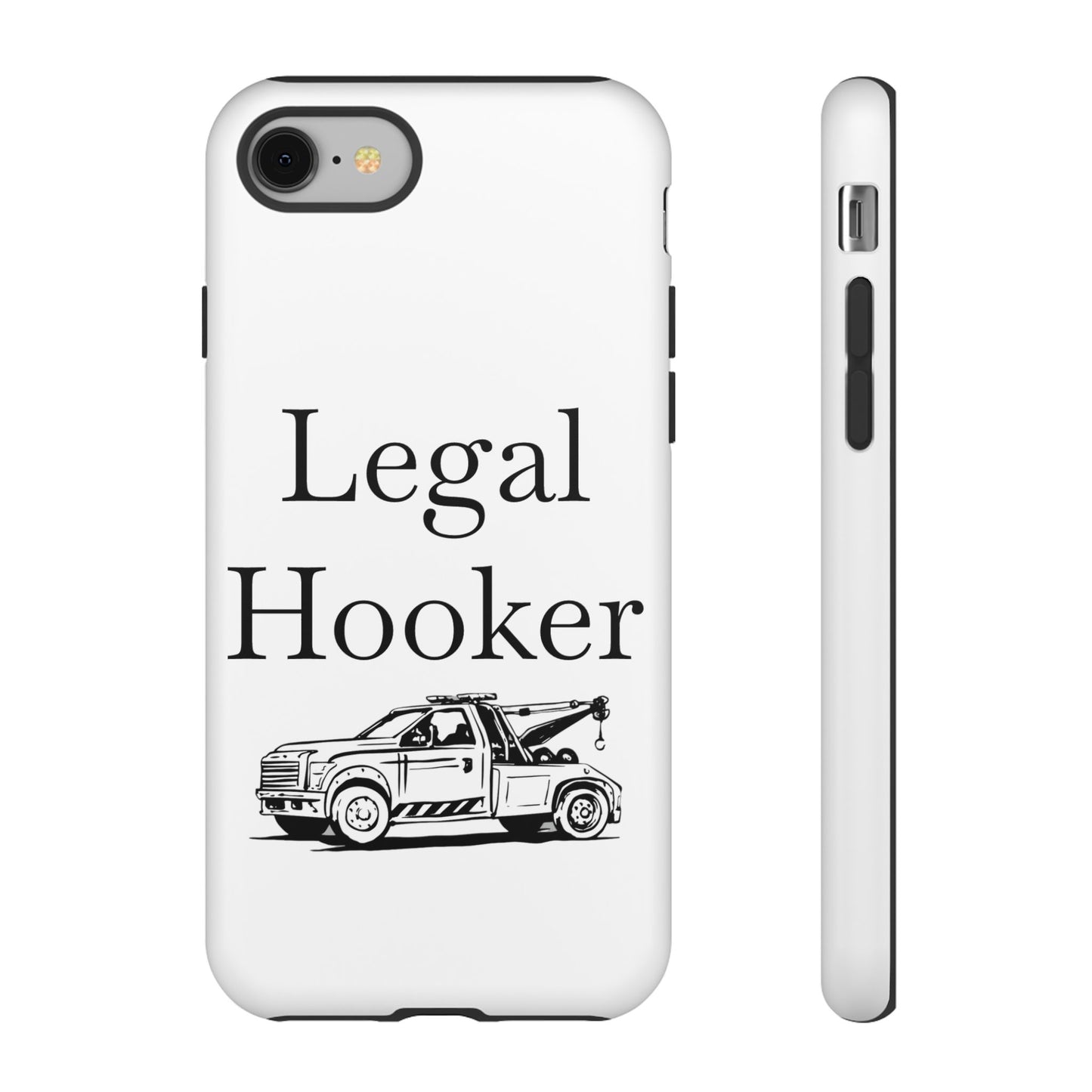 Legal H**ker Wheel Lift Tow Truck iPhone Case
