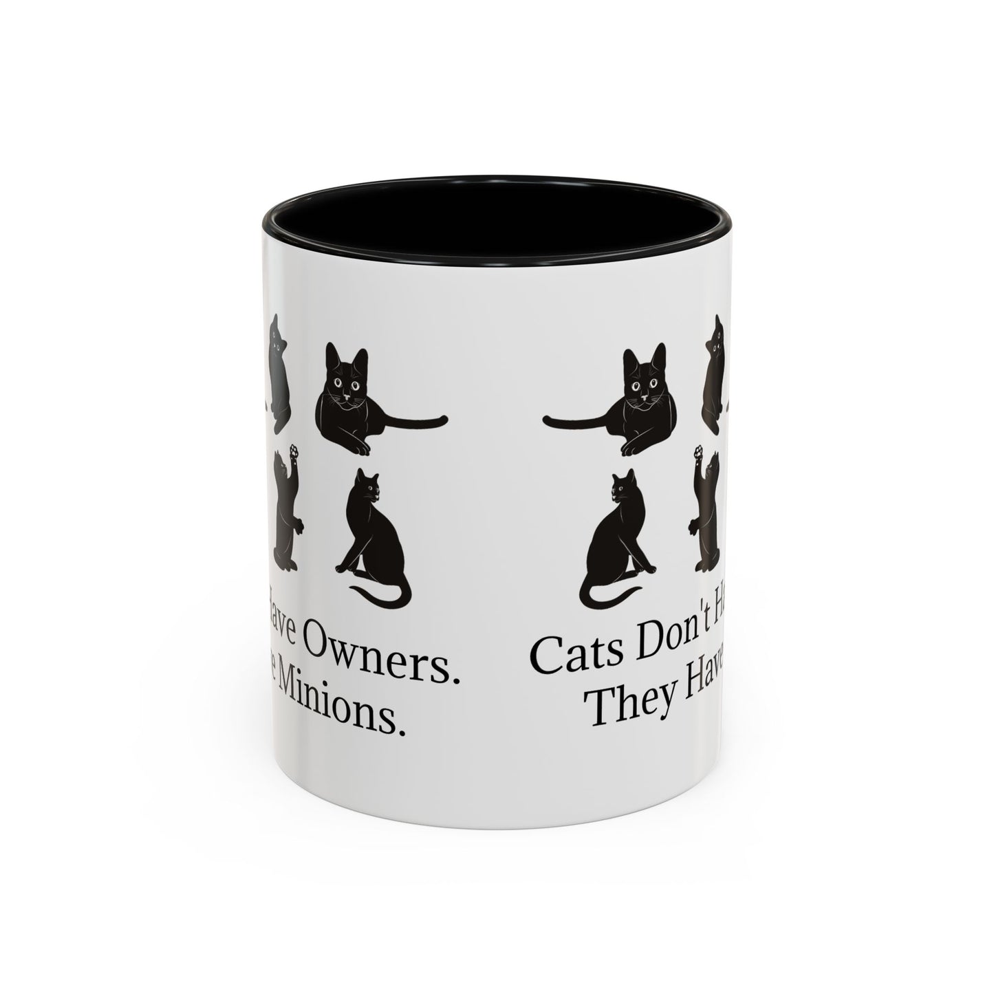 Cat Minions 2-Tone Coffee Mug