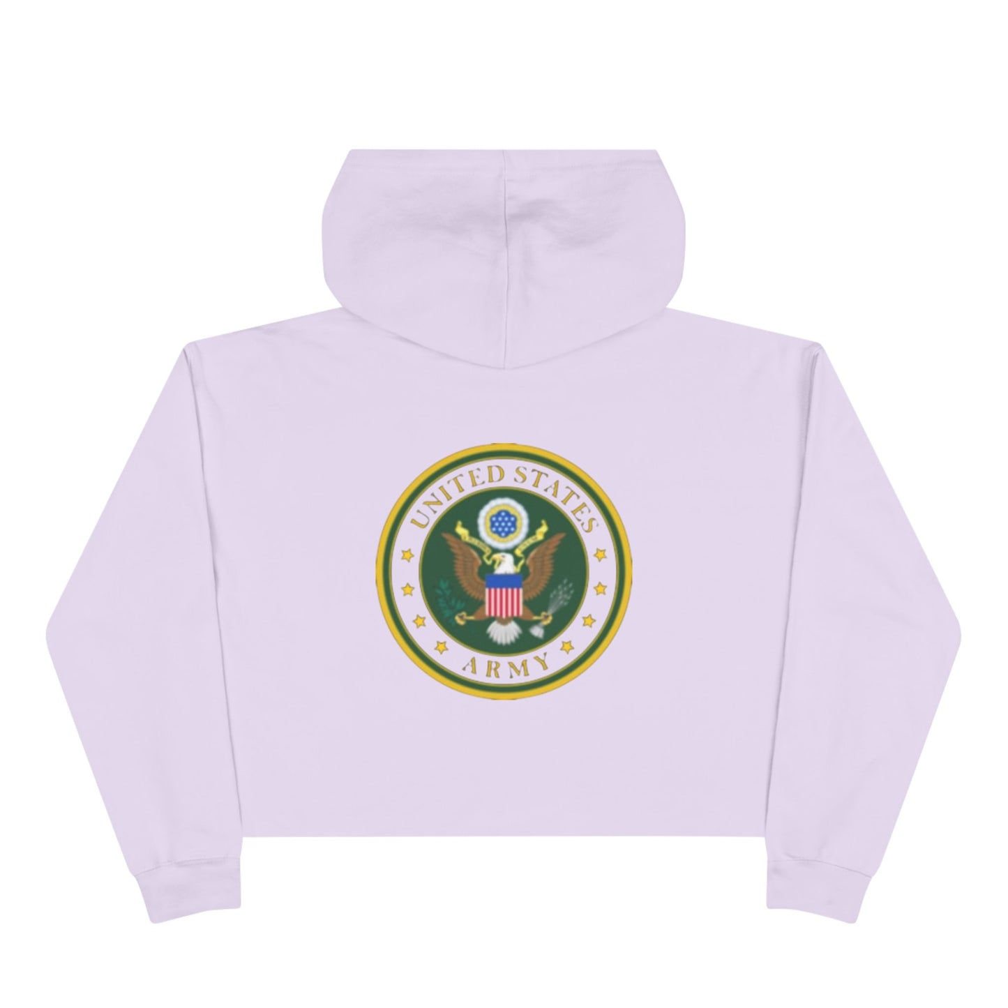 US Army Women's Crop Hoodie