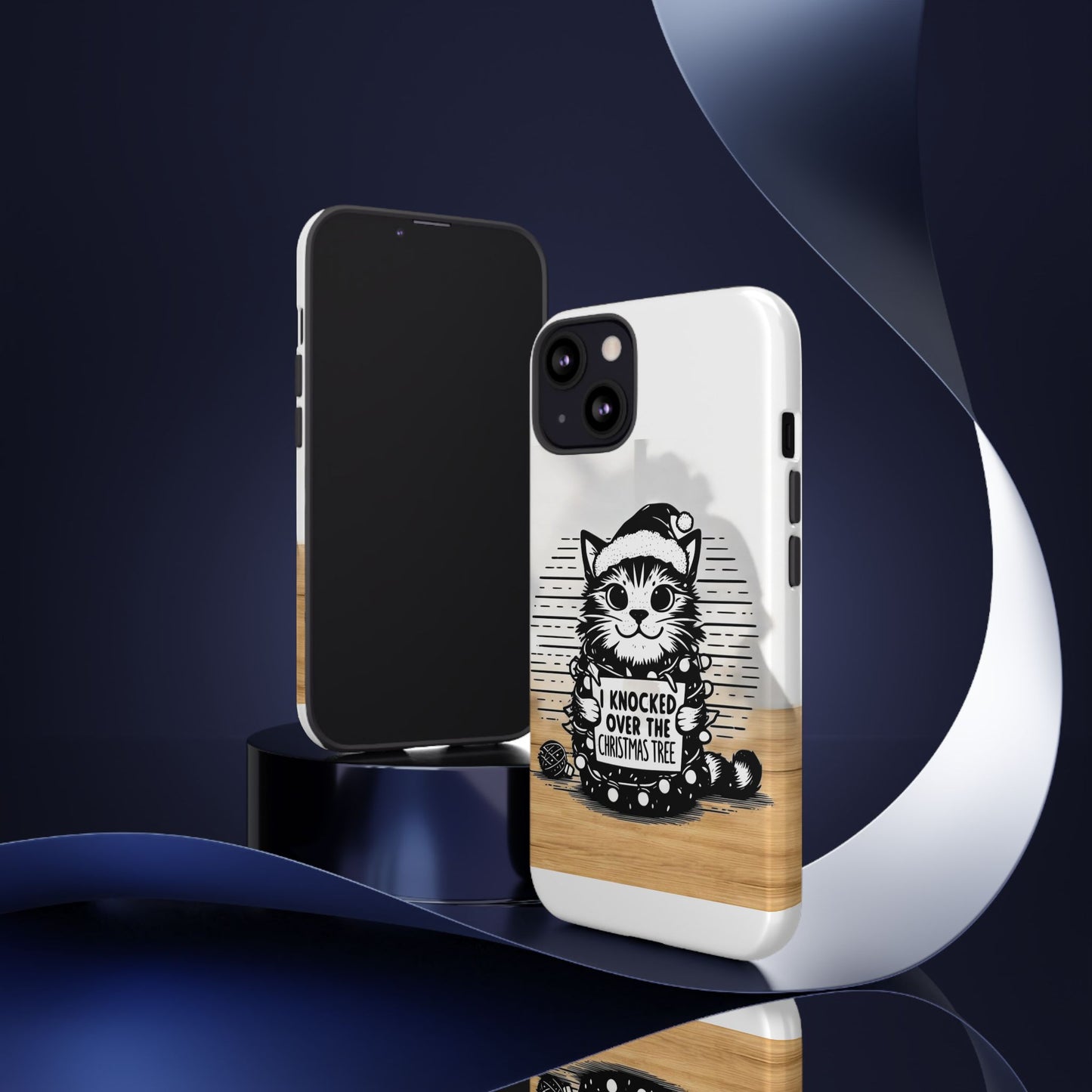Naughty Cat iPhone Case
