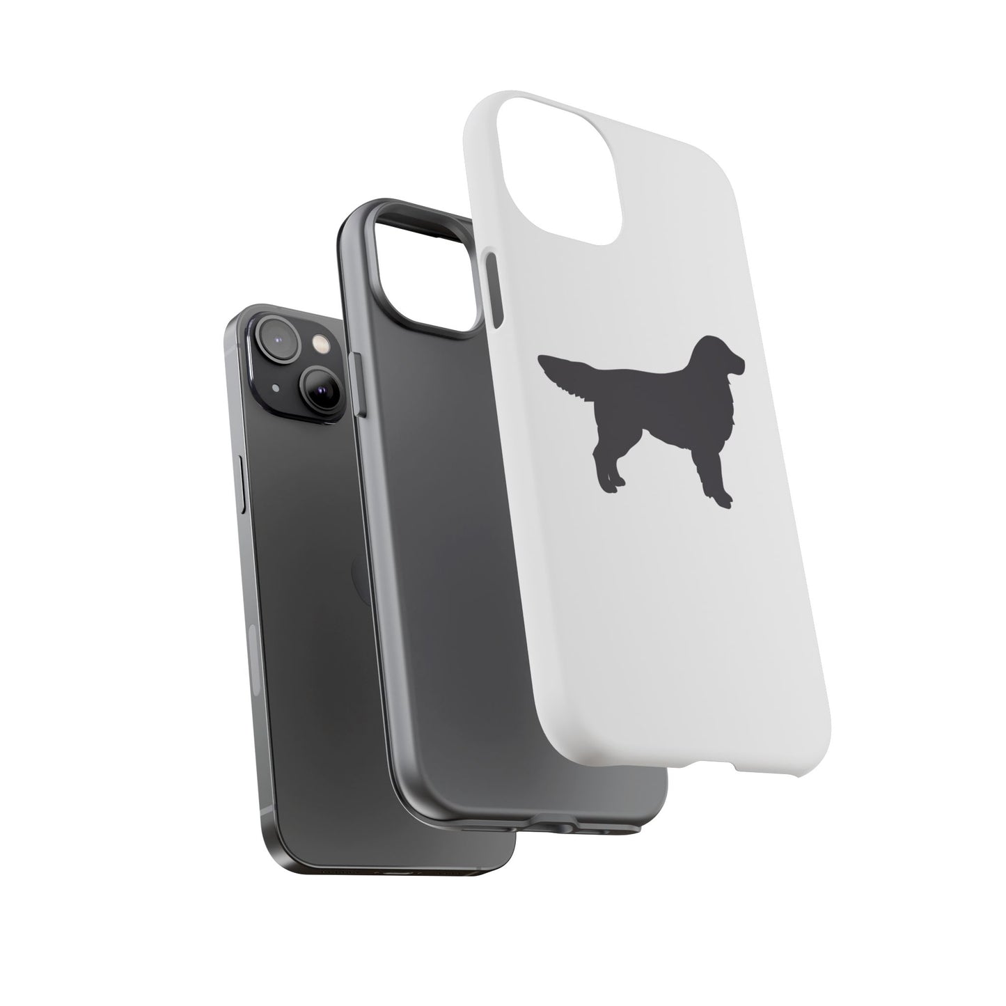 Golden Silhouette iPhone Case
