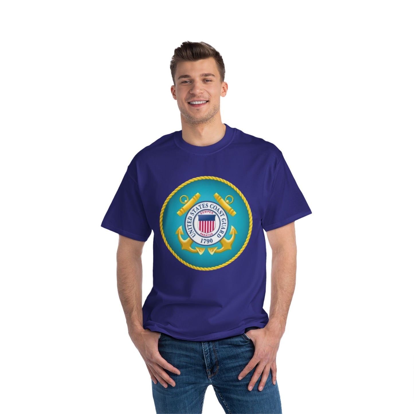 US Coast Guard Men's Short-Sleeve Crewneck Tee