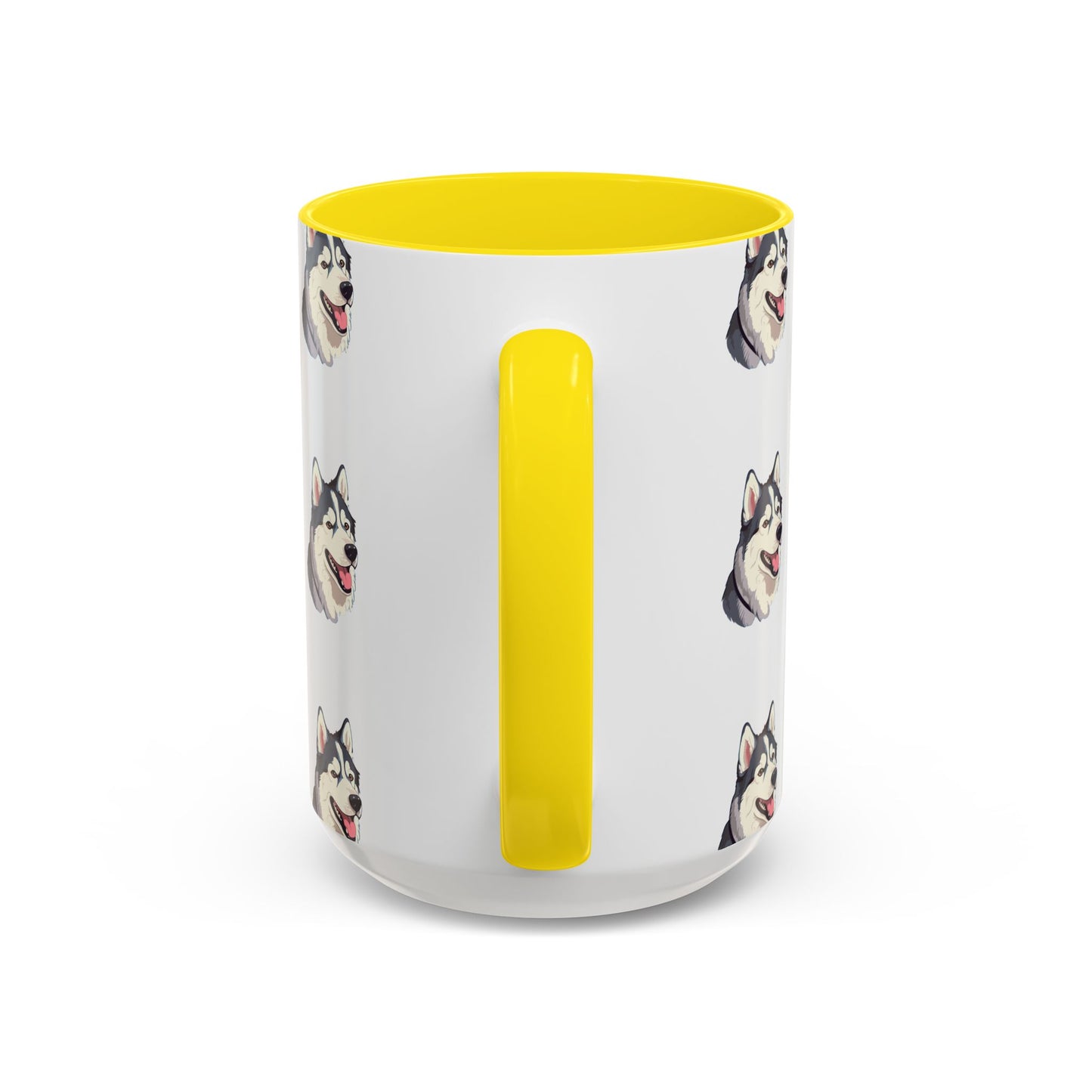 Malamute Head 2-Tone Coffee Mug
