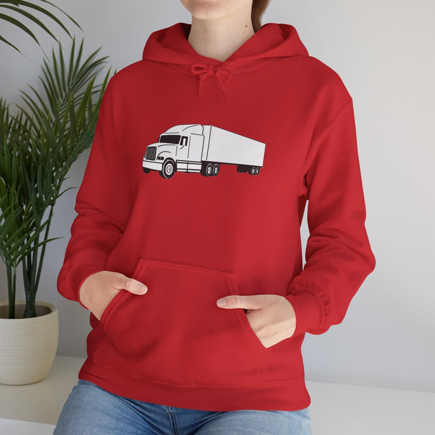 Semi Truck Unisex Hoodie