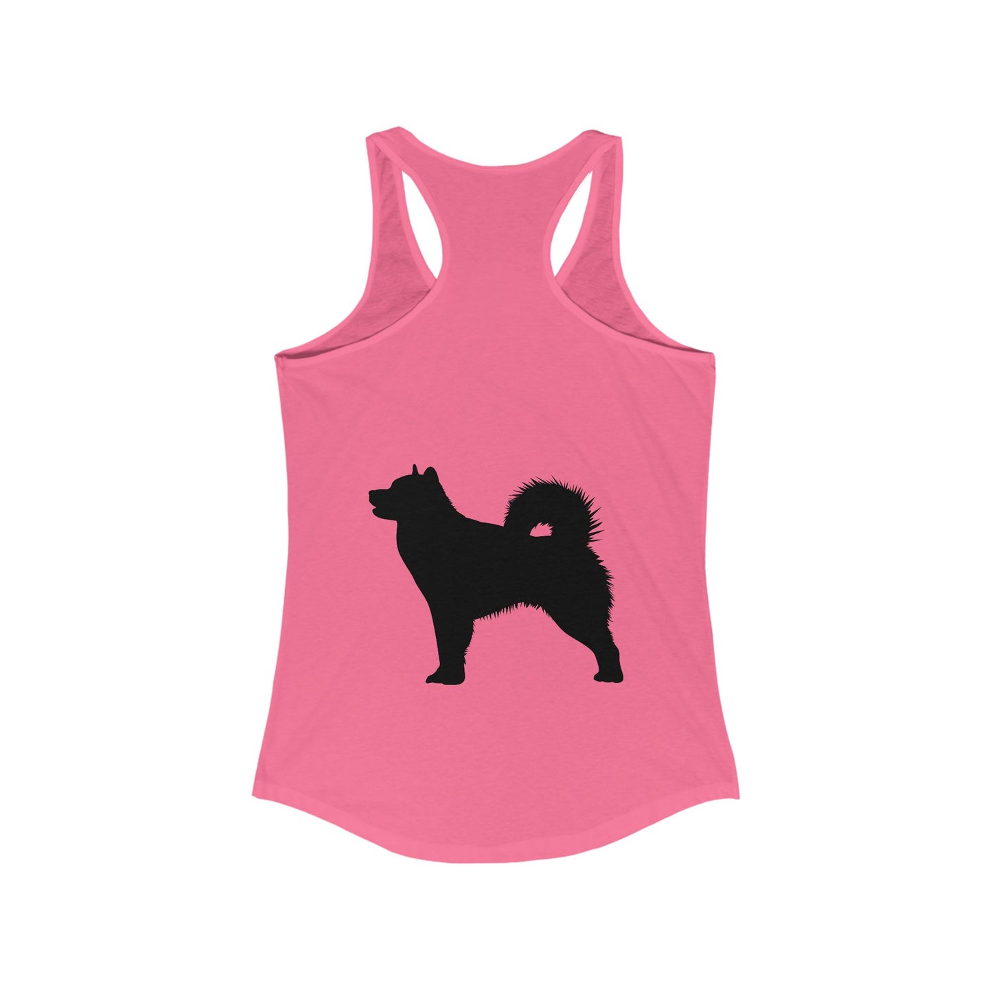 Malamute Silhouette Women's Racerback Tank