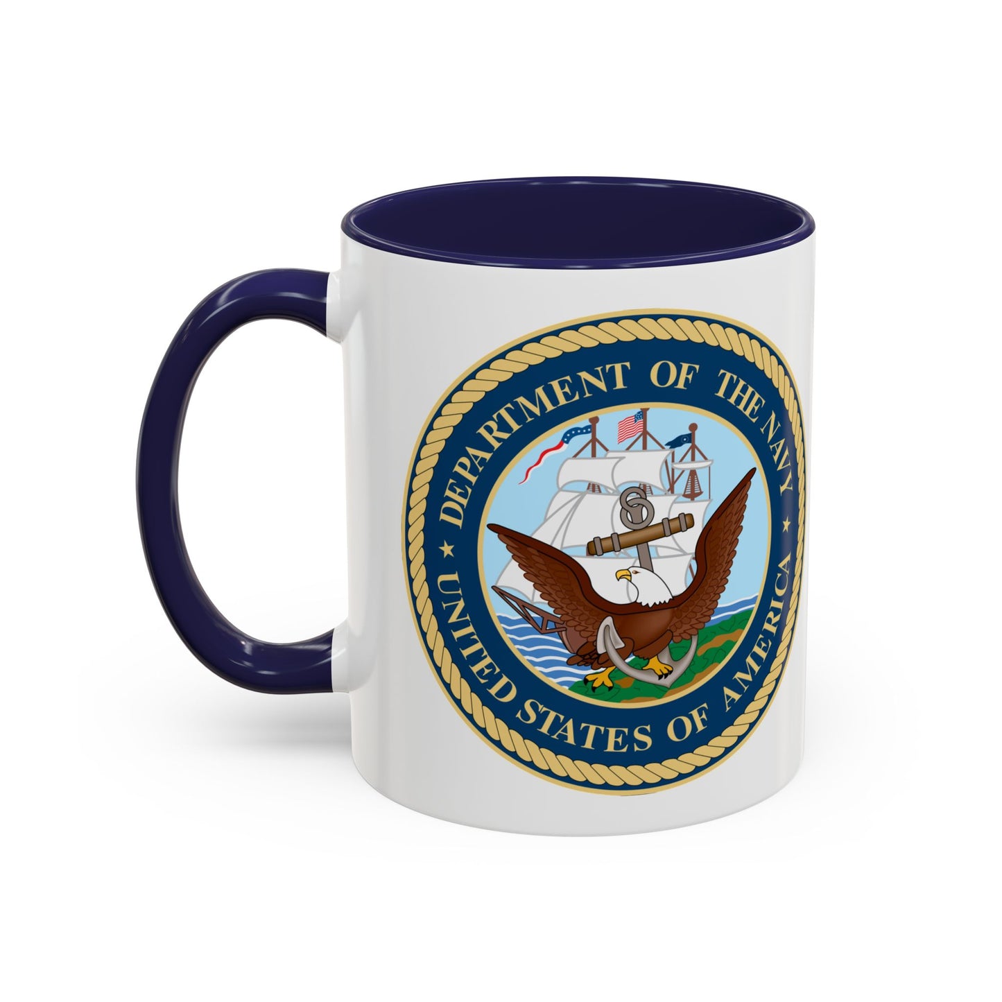 US Navy 2-Tone Coffee Mug