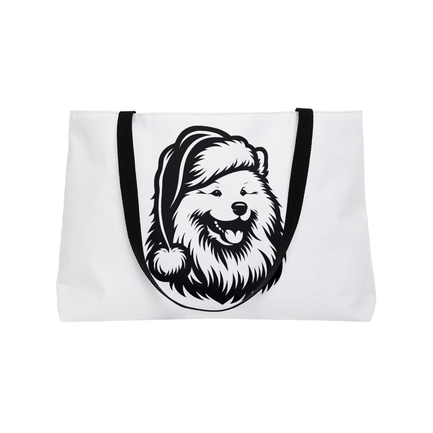 Santa Paws Samoyed Weekender Tote Bag