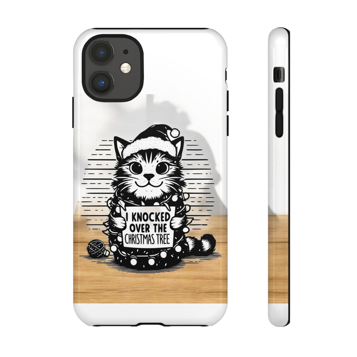 Naughty Cat iPhone Case