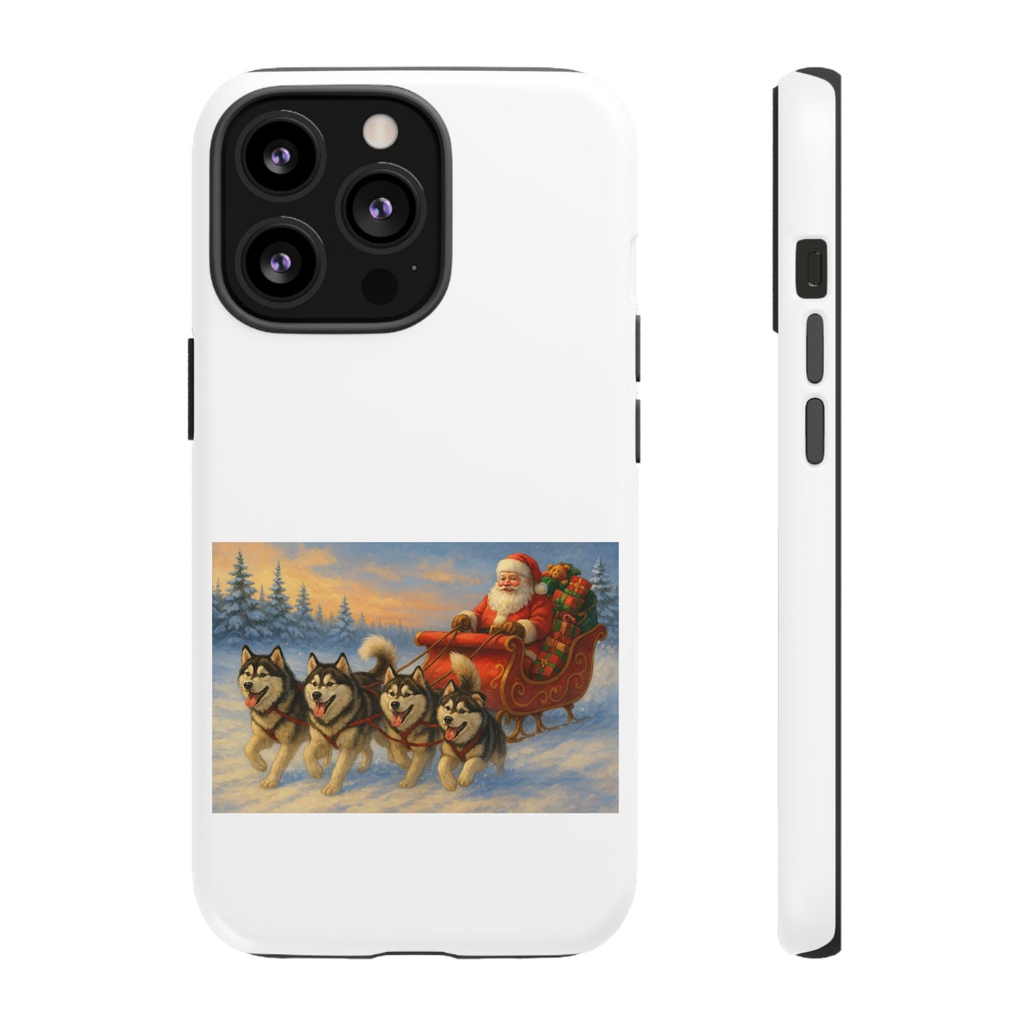 Dashing Through The Snow iPhone Case