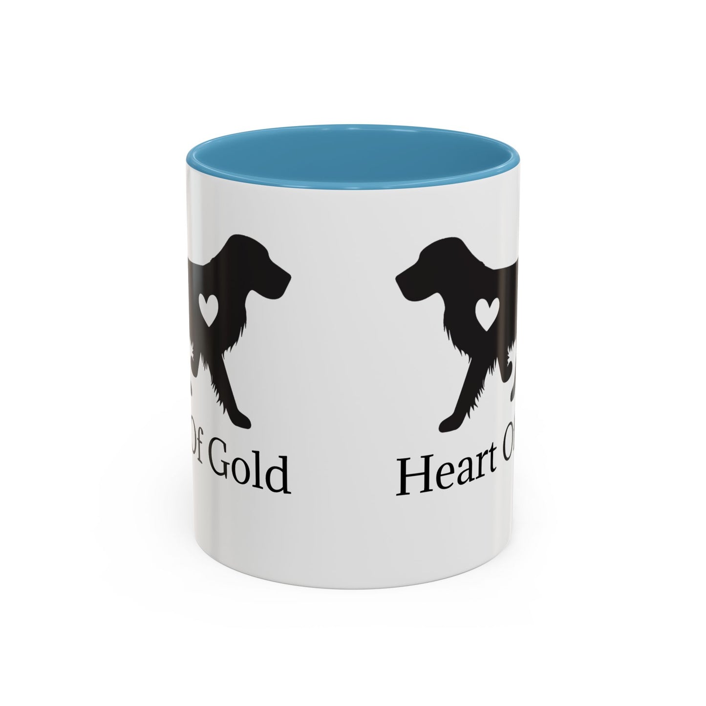 Heart Of Gold 2-Tone Coffee Mug
