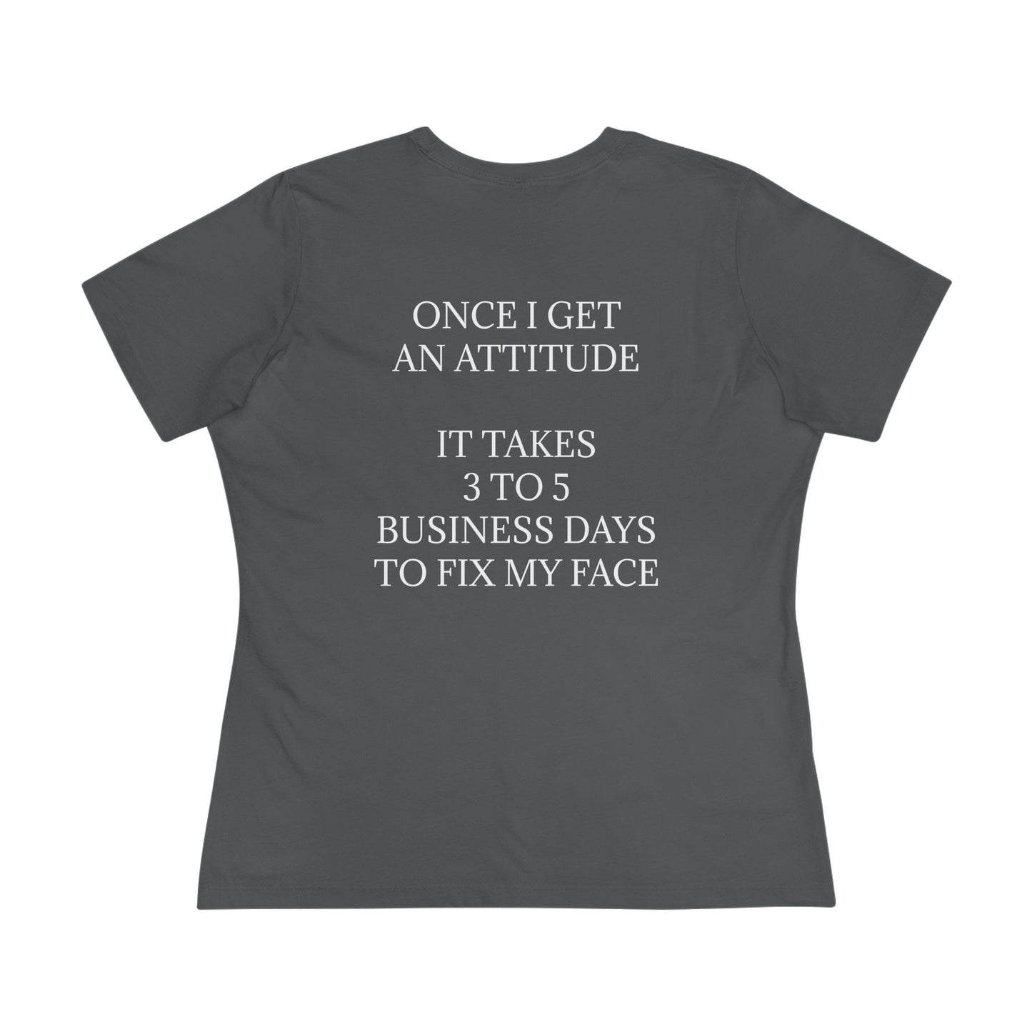 Fix My Face Women's Short Sleeve Crewneck Tee