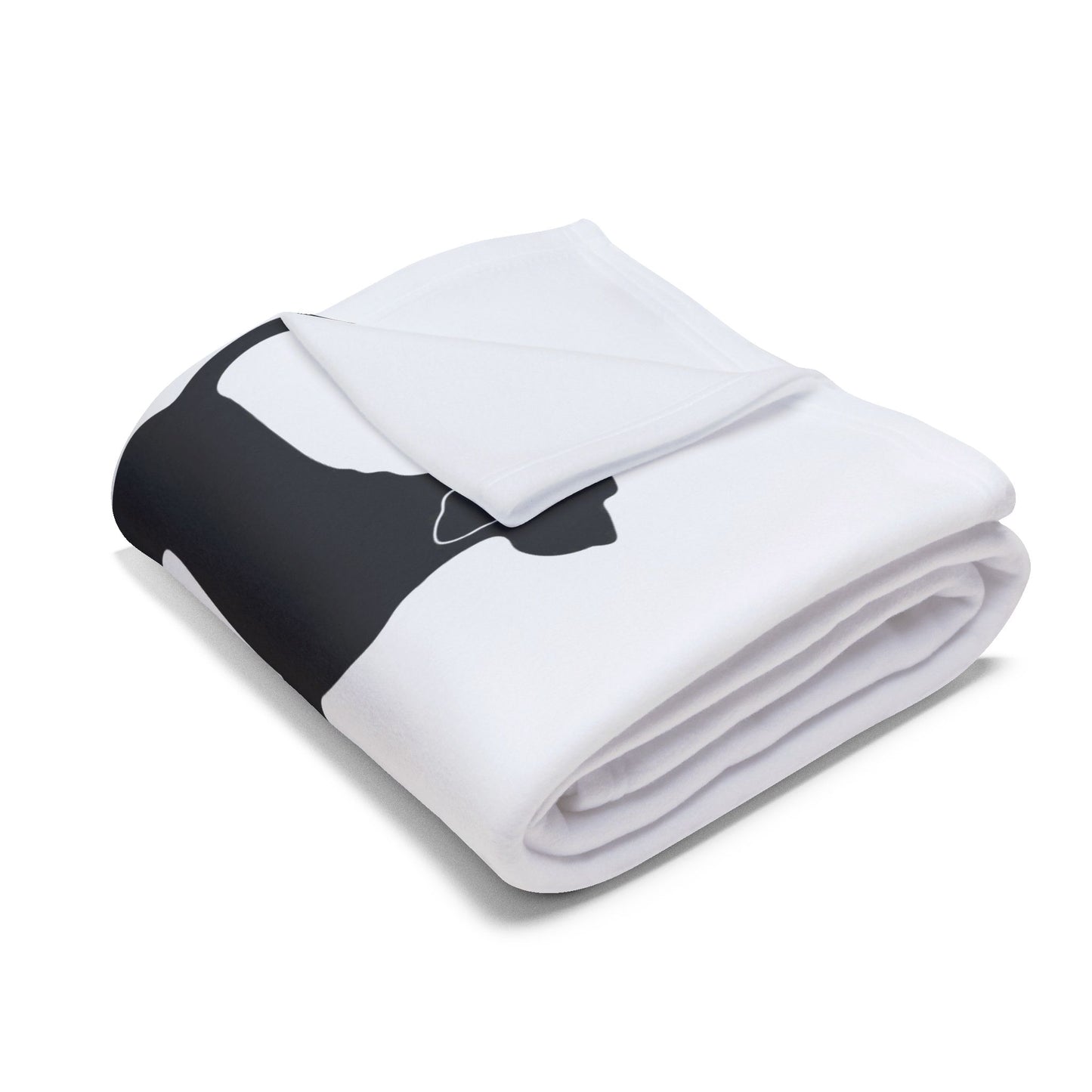 Bloodhound Silhouette Arctic Fleece Blanket