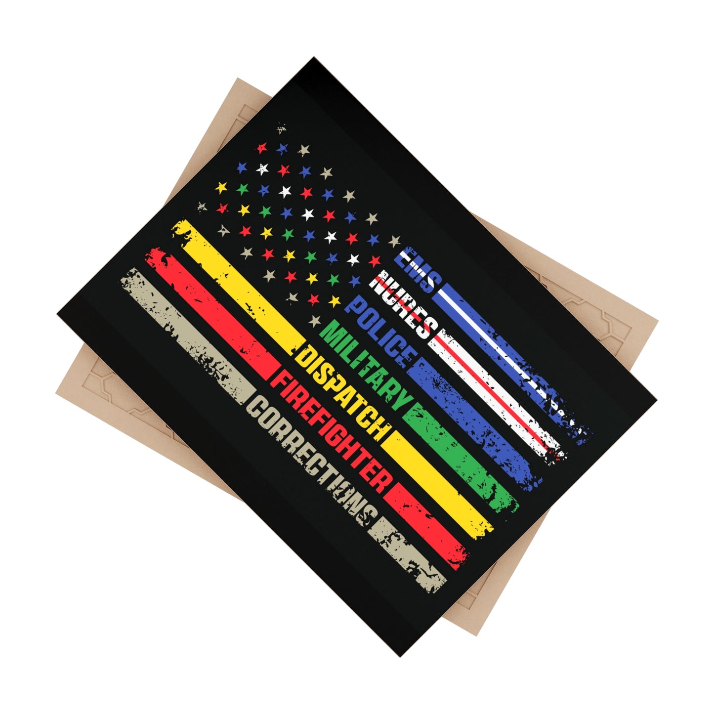 First Responder Ceramic Photo Tile