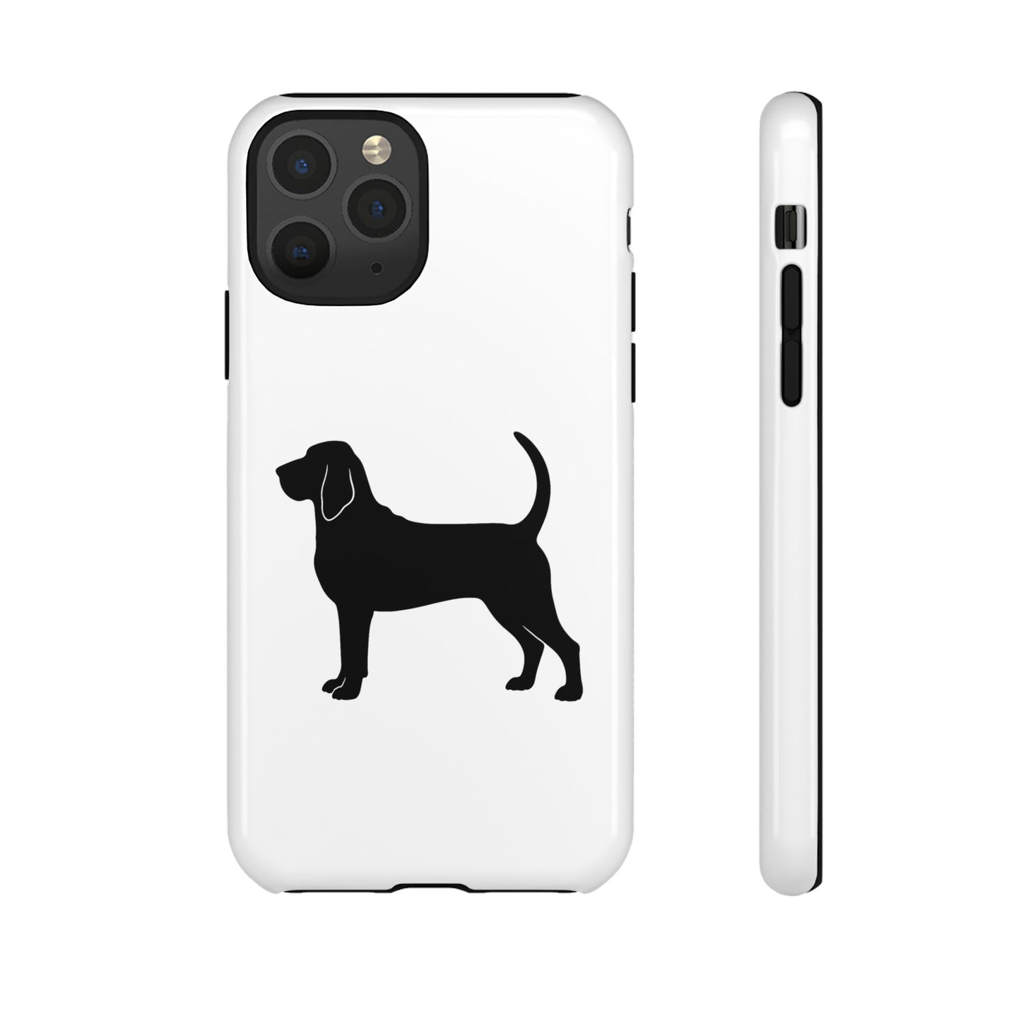 Bloodhound Silhouette iPhone Case