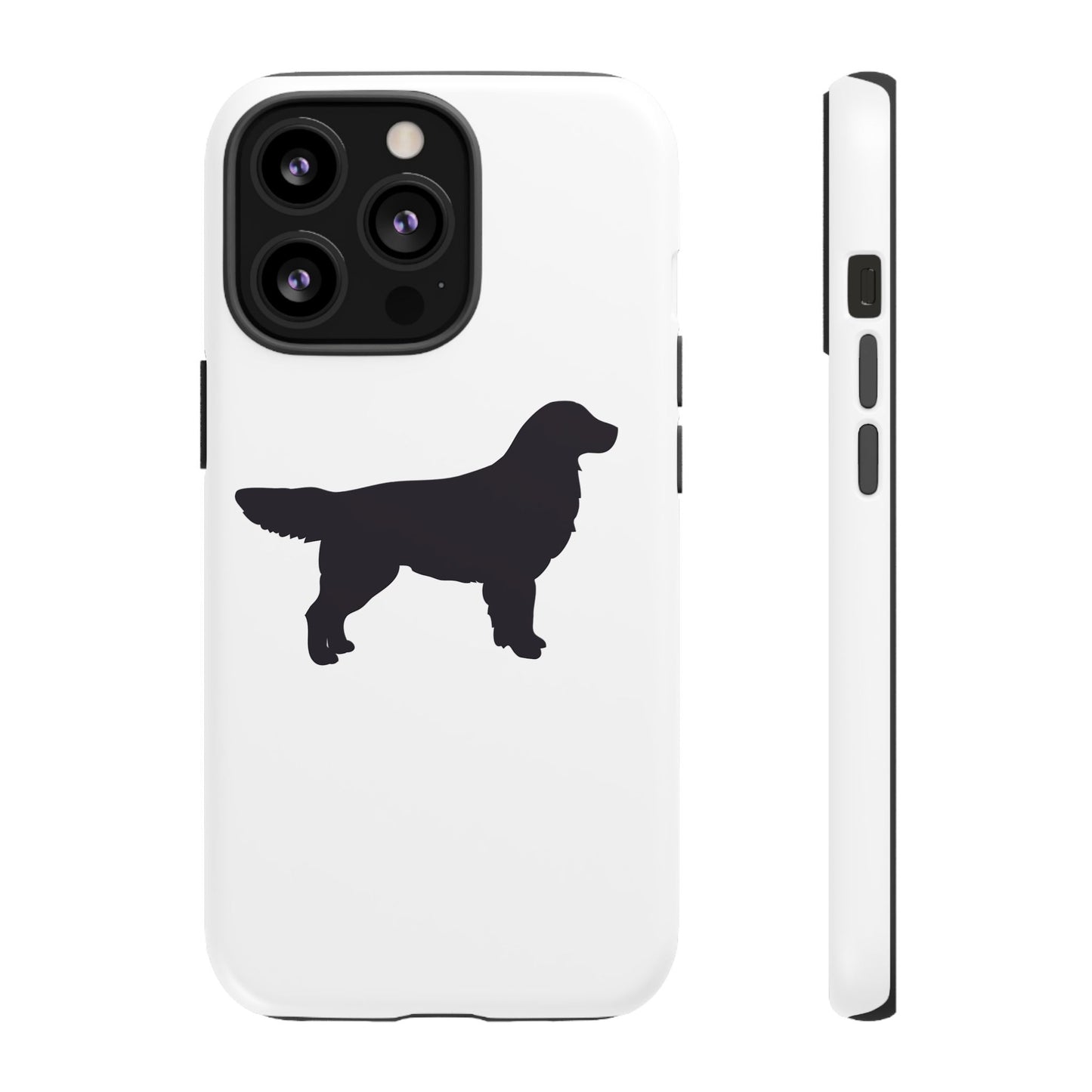Golden Silhouette iPhone Case