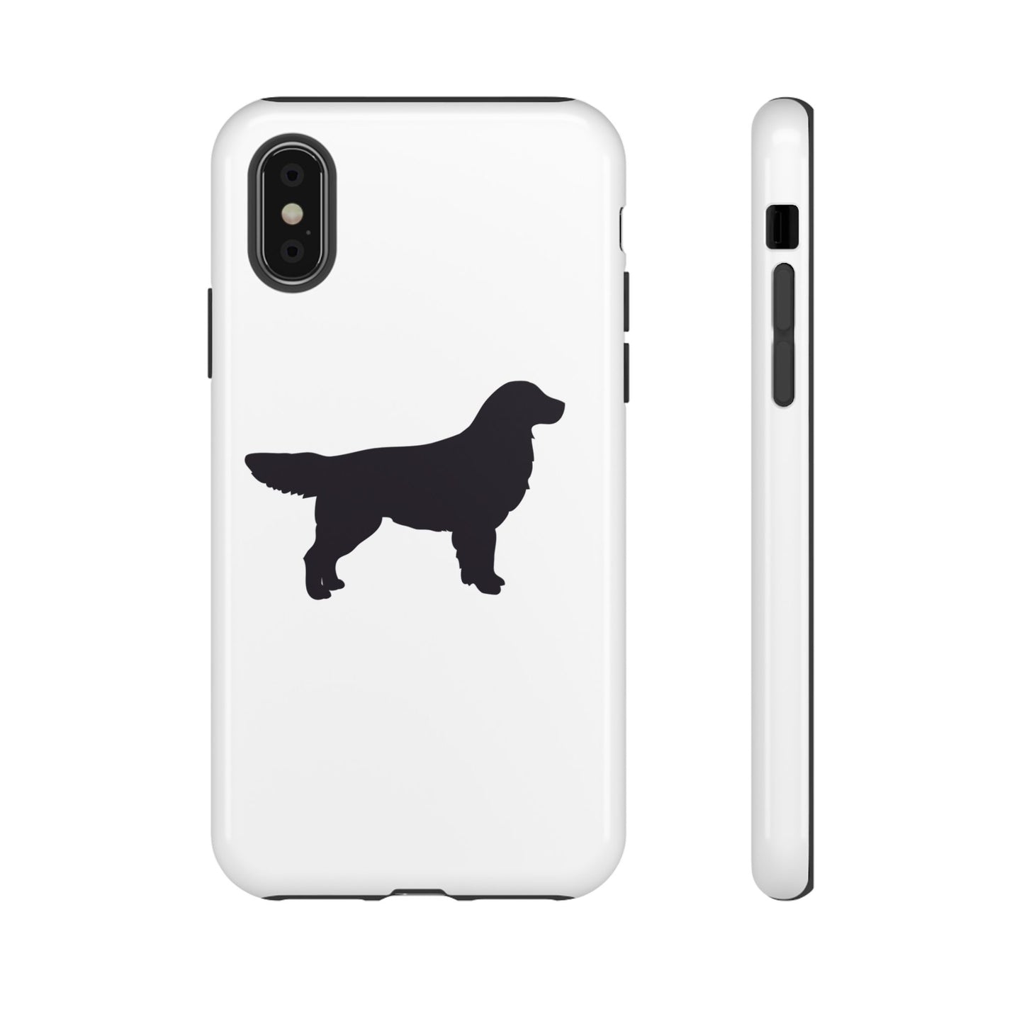 Golden Silhouette iPhone Case