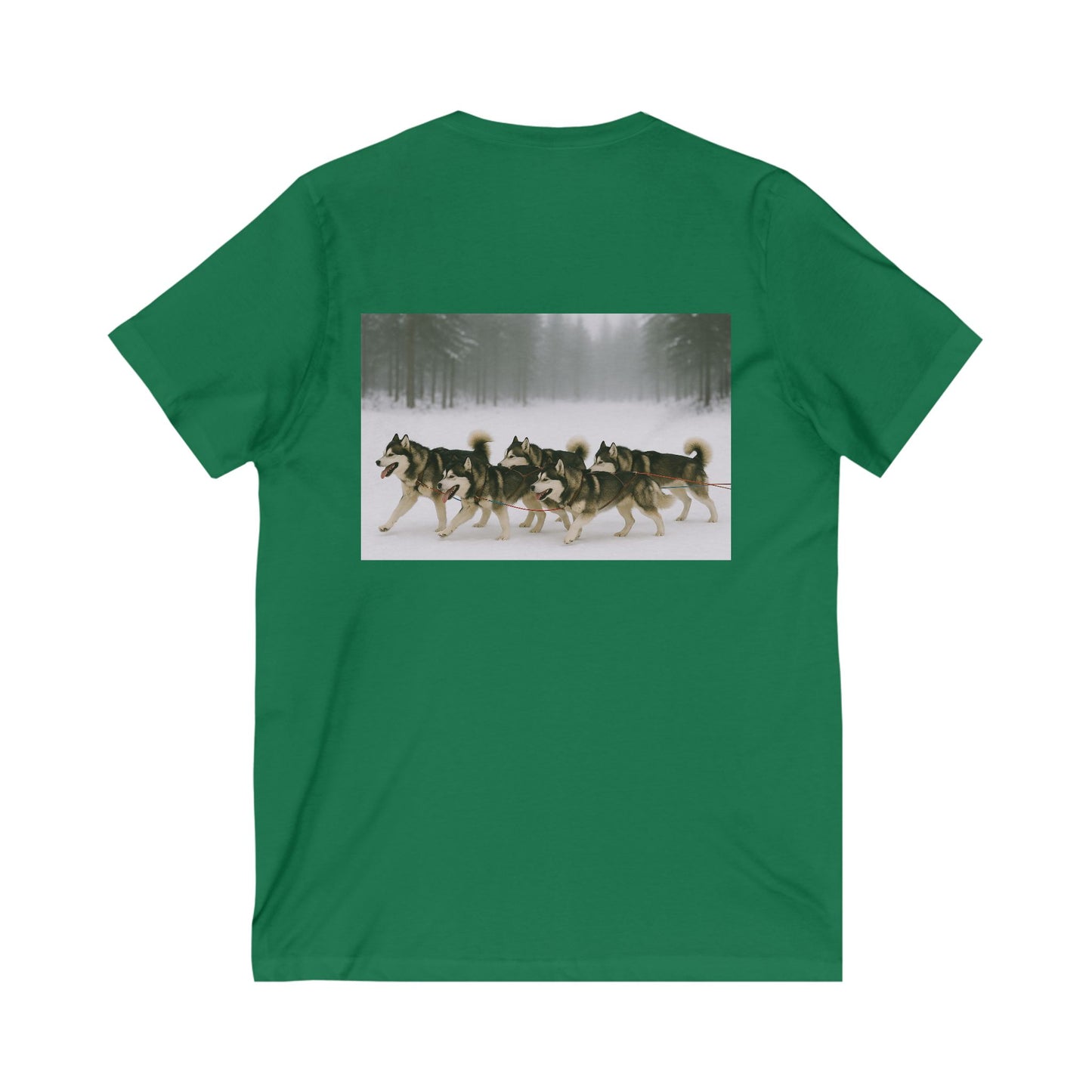 Mush On Unisex Short Sleeve V-Neck Tee