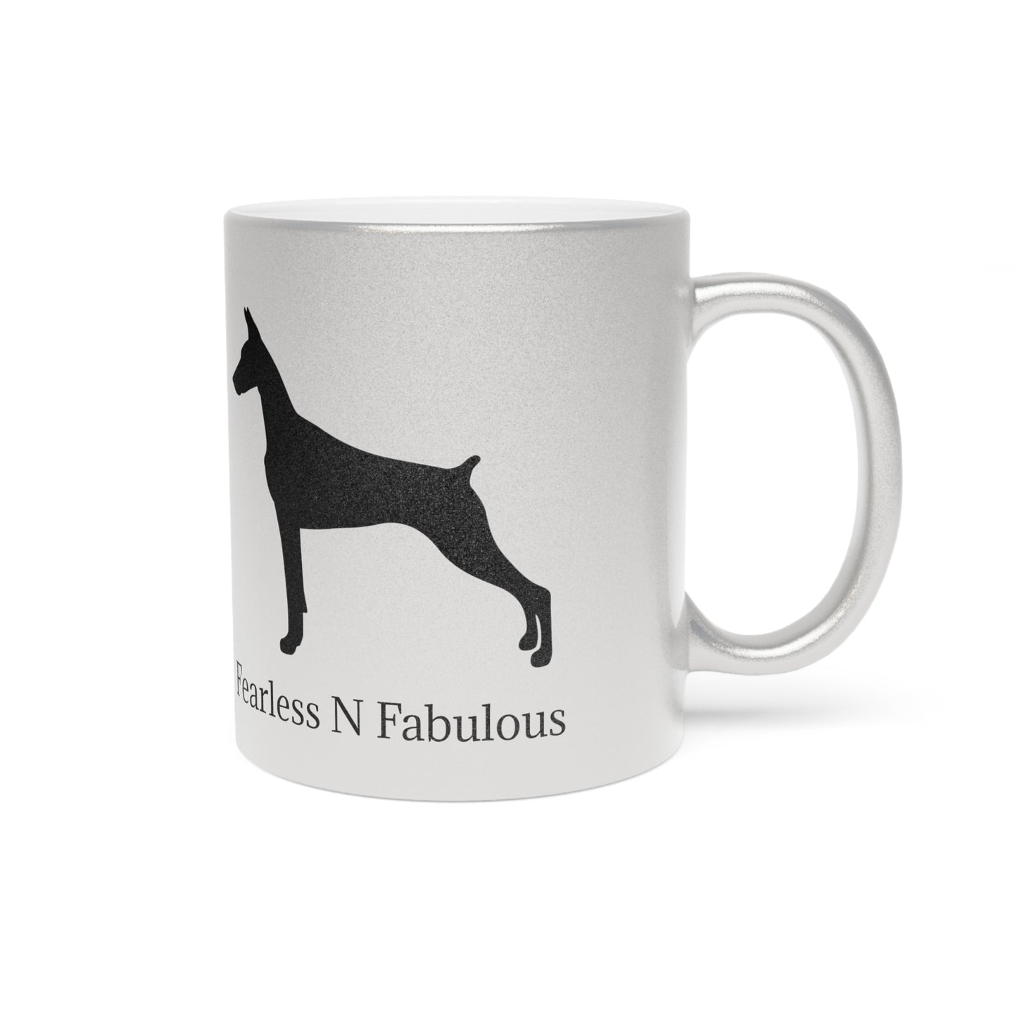 Fearless N Fabulous Metallic Coffee Mug