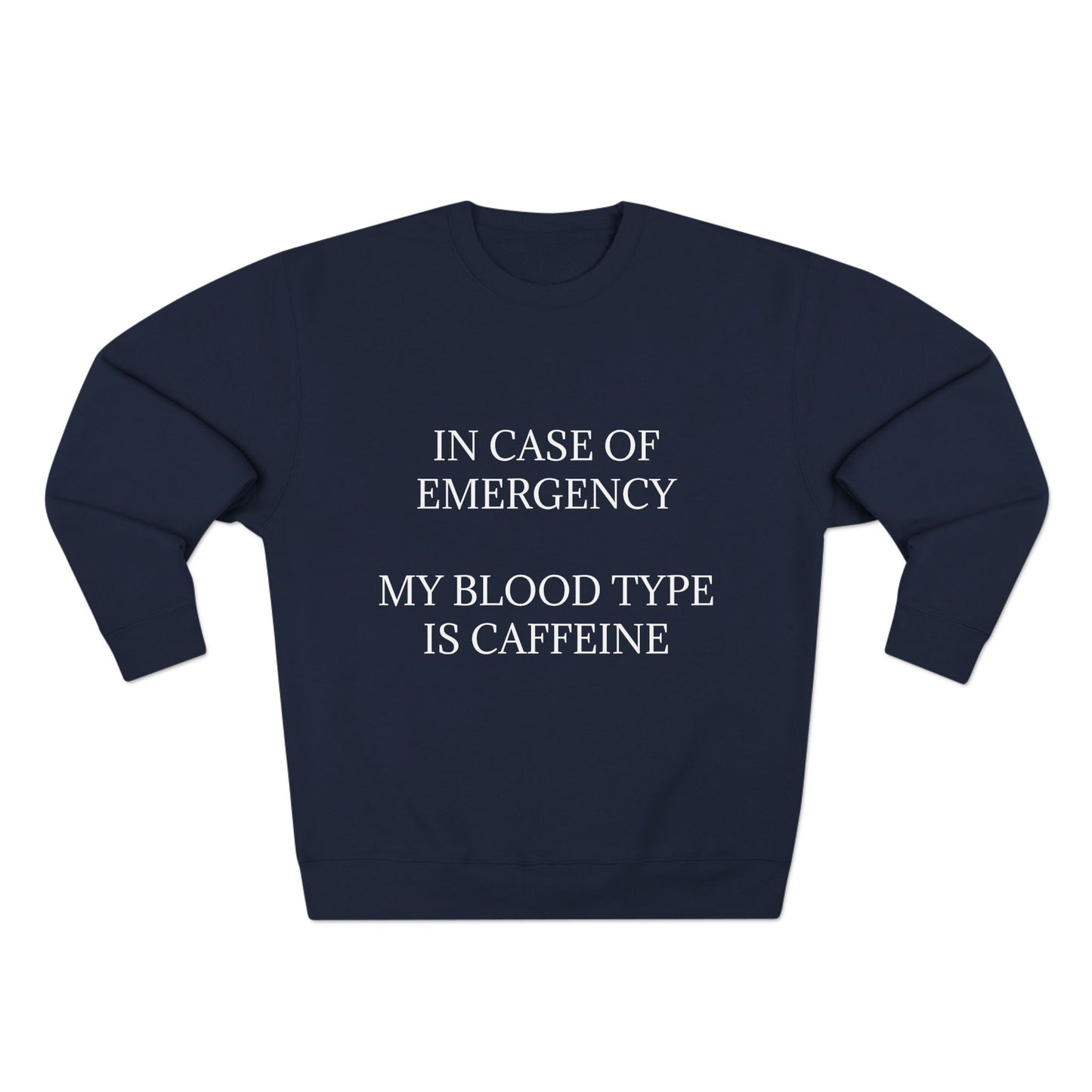 Blood Type Unisex Crewneck Sweatshirt