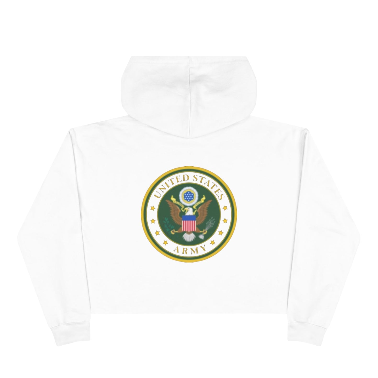 US Army Women's Crop Hoodie