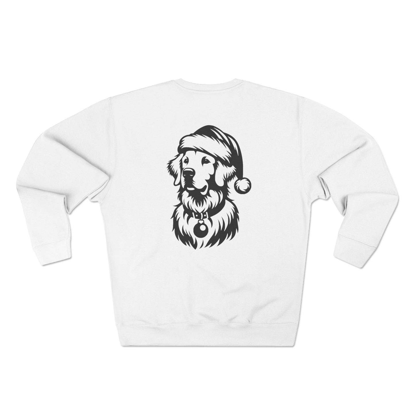 Santa Paws Golden Unisex Crewneck Sweatshirt