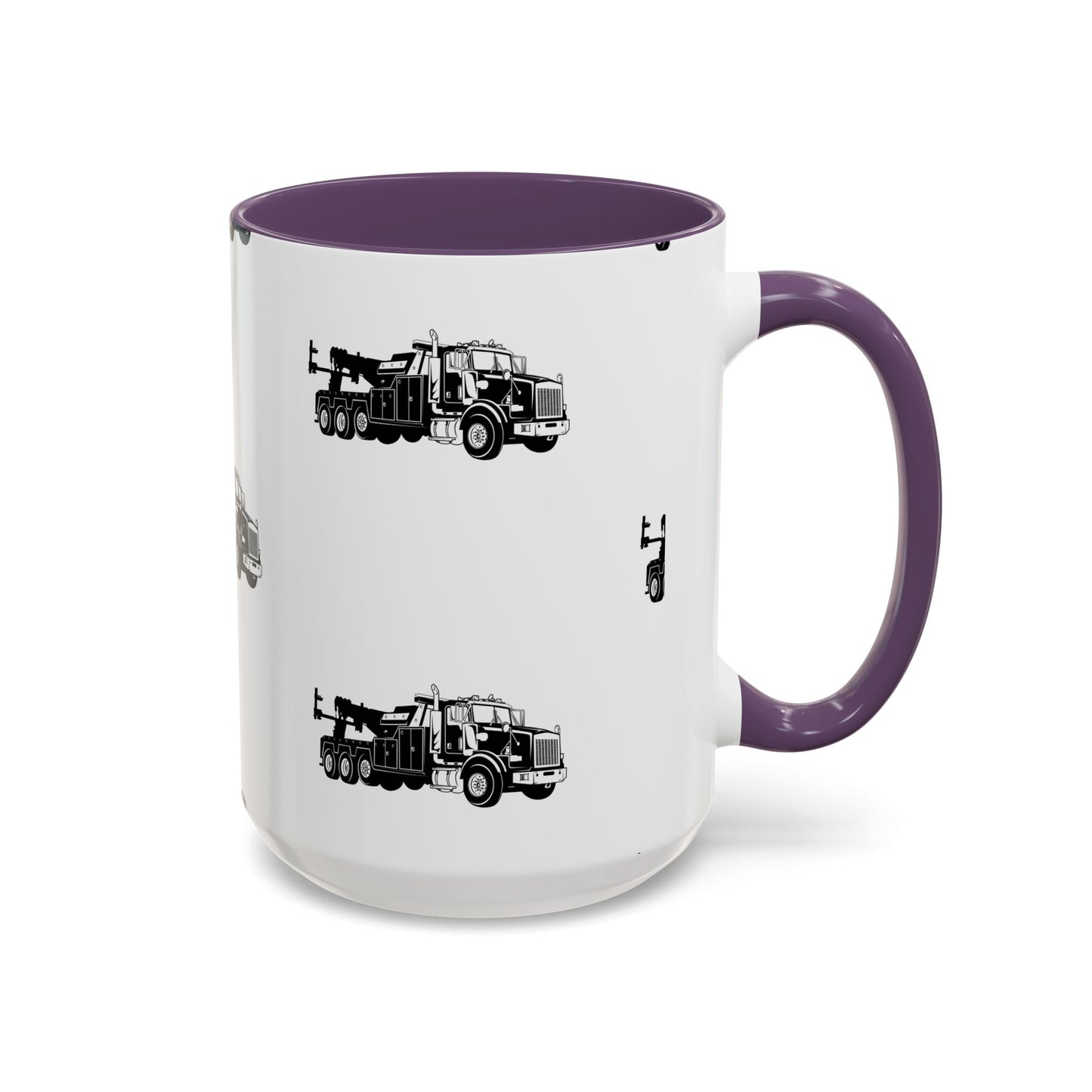 Heavy Tow Truck 2-Tone Coffee Mug