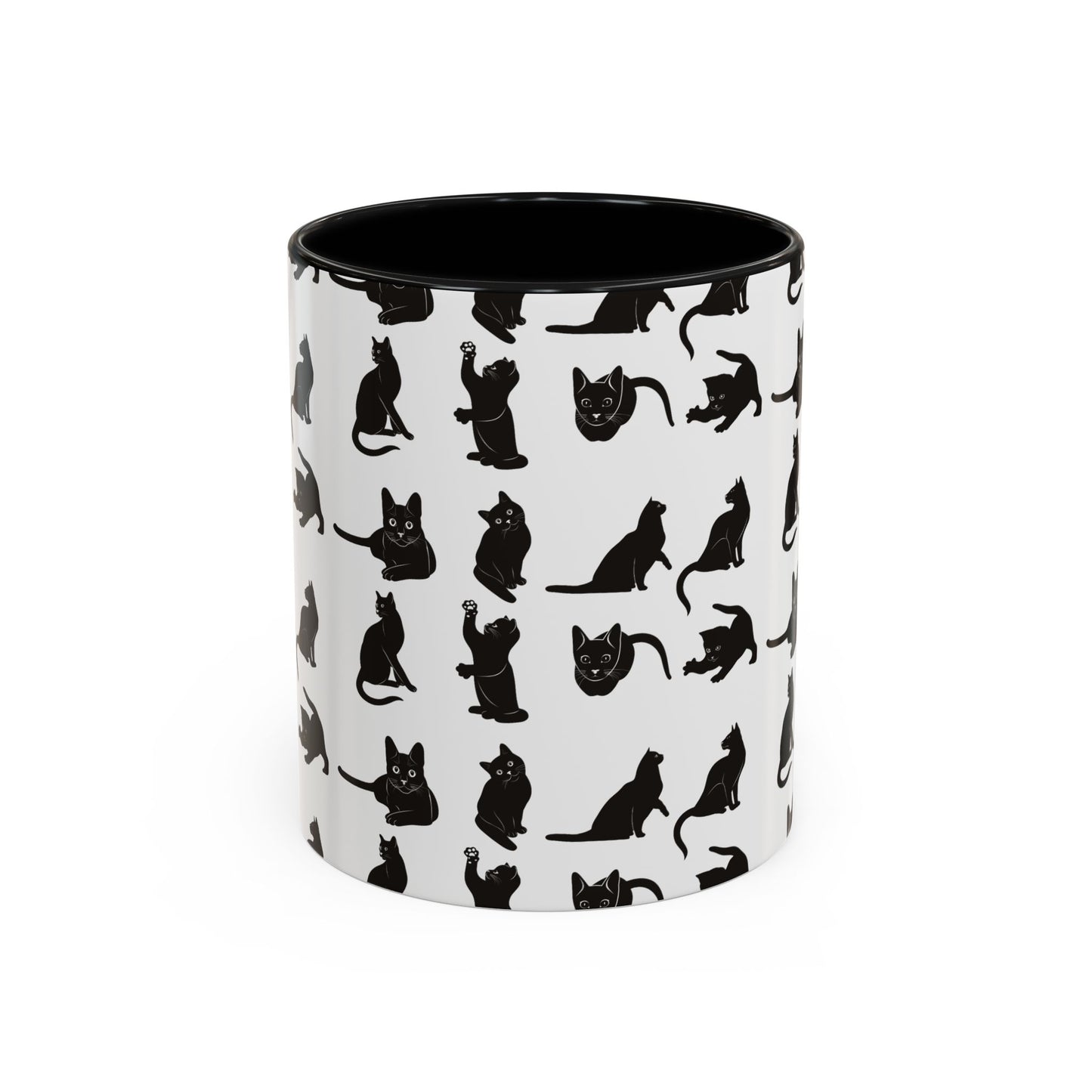 Cats 2-Tone Coffee Mug