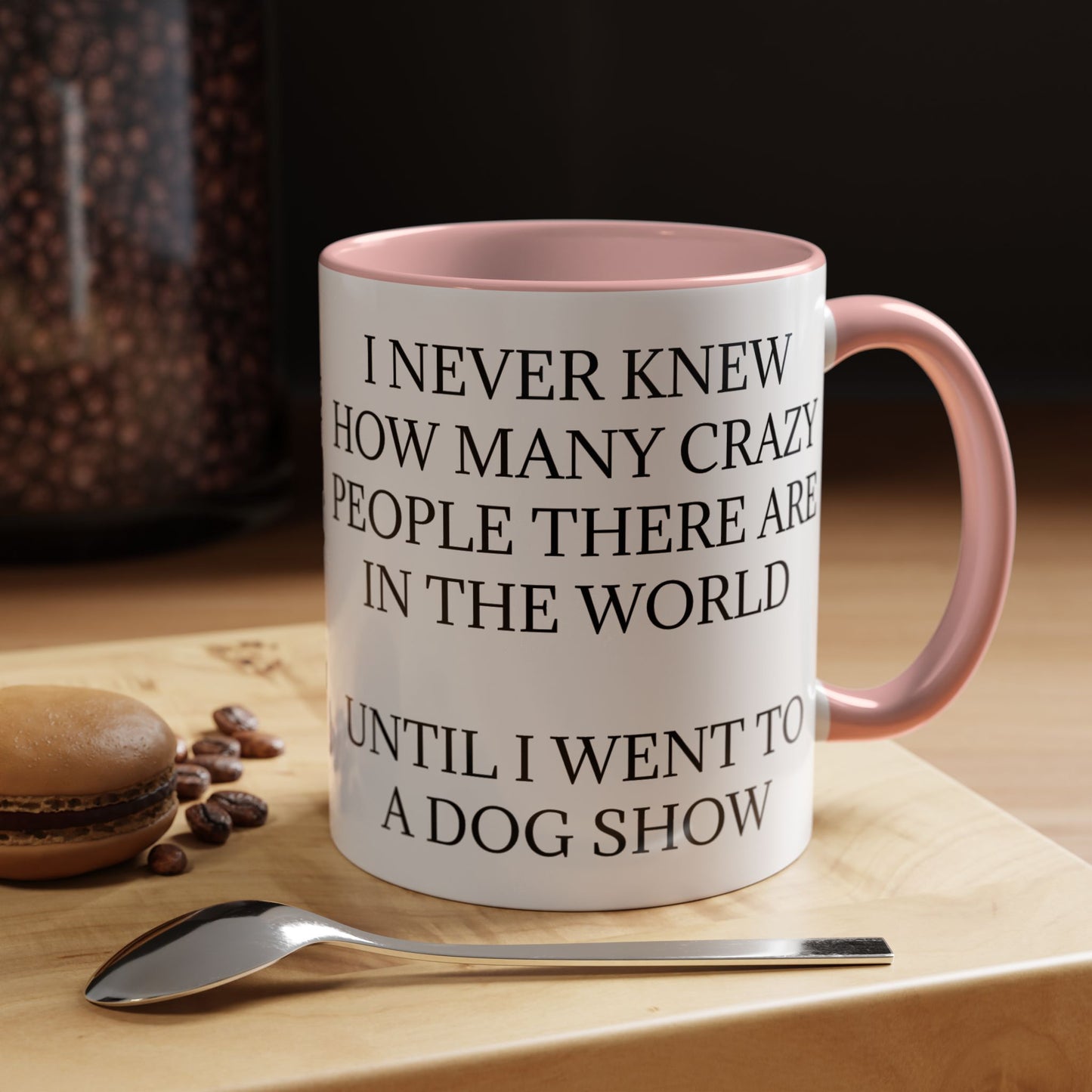 Never Knew 2-Tone Coffee Mug